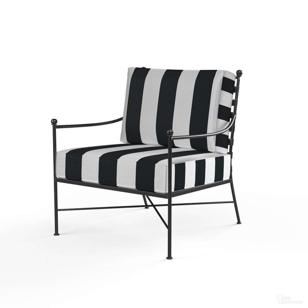 The appearance of Provence Club Chair in Cabana Classic designed by Sunset West in the traditional interior design. This cabana classic piece of furniture was selected by 1StopBedrooms from Provence Collection to add a touch of cosiness and style into your home. Sku: SW3201-21-58030. Material: Wrought Iron.