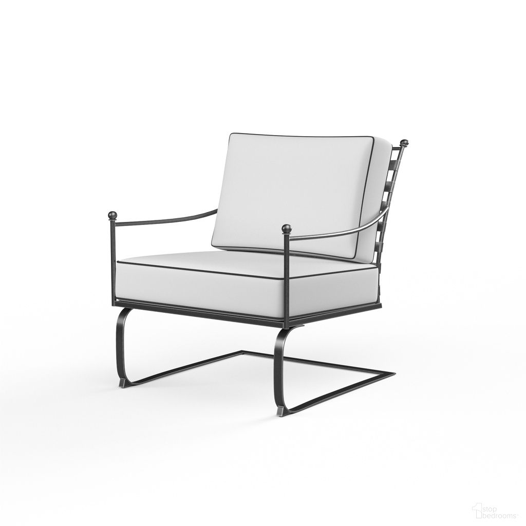 The appearance of Provence Club Rocker in Canvas Natural designed by Sunset West in the traditional interior design. This canvas natural piece of furniture was selected by 1StopBedrooms from Provence Collection to add a touch of cosiness and style into your home. Sku: SW3201-21R-5404. Material: Wrought Iron.