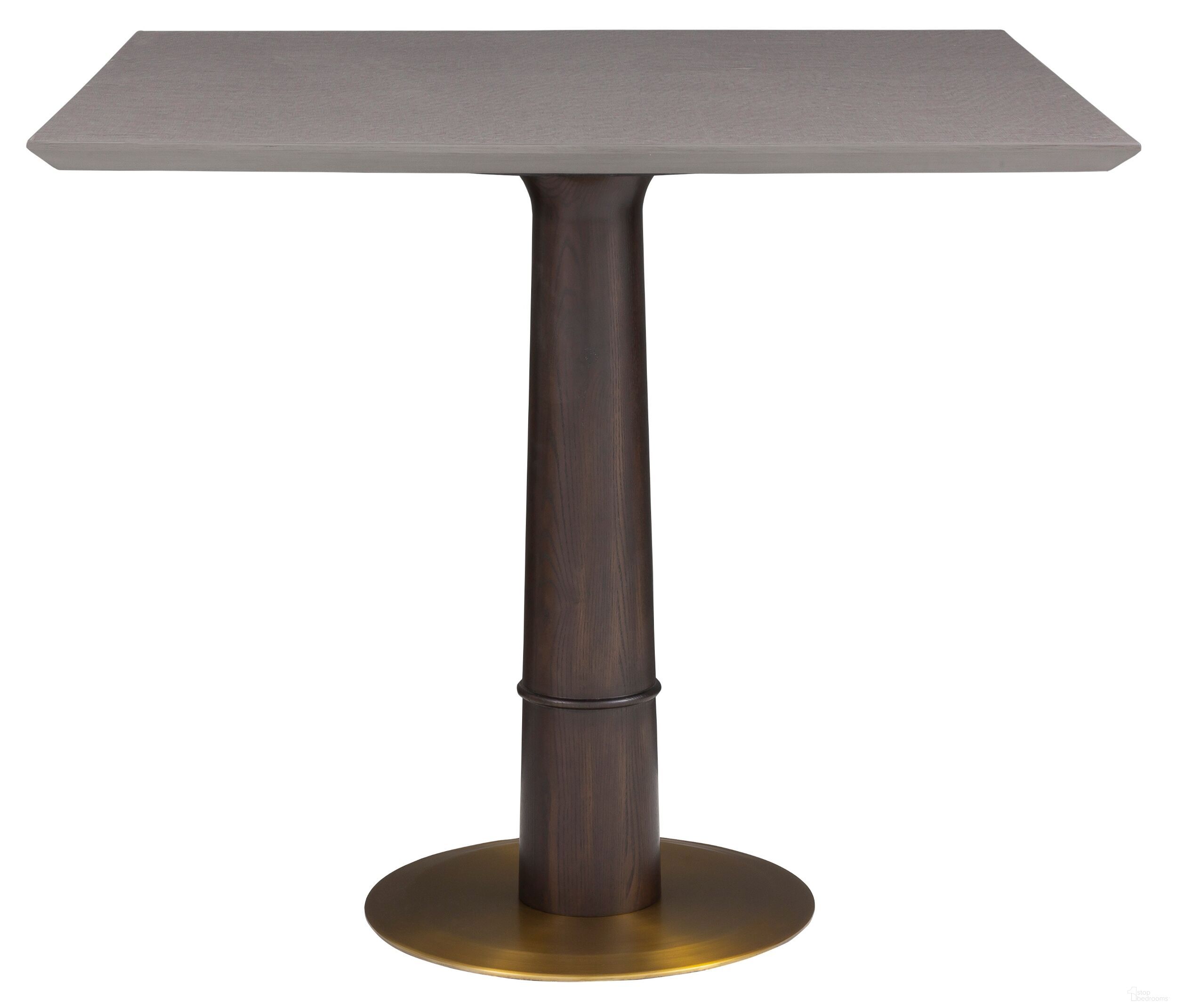 The appearance of Provence Counter Height Table In Sandstone designed by Fairfield Chair in the traditional interior design. This sandstone piece of furniture  was selected by 1StopBedrooms from Provence Collection to add a touch of cosiness and style into your home. Sku: 8894-42. Size: 42". Material: Solid Oak.