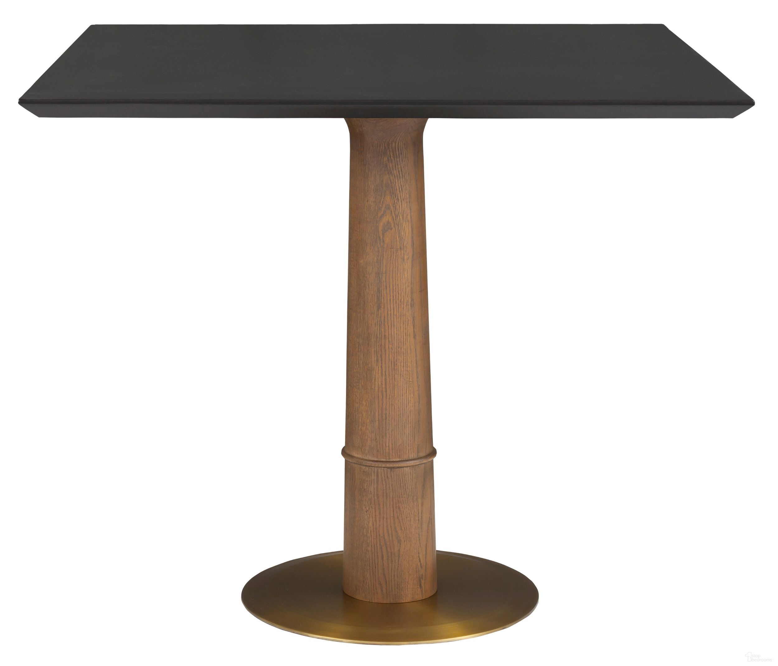 The appearance of Provence Counter Height Table In Sandstone designed by Fairfield Chair in the traditional interior design. This sandstone piece of furniture  was selected by 1StopBedrooms from Provence Collection to add a touch of cosiness and style into your home. Sku: 8896-42. Size: 42". Material: Solid Oak.