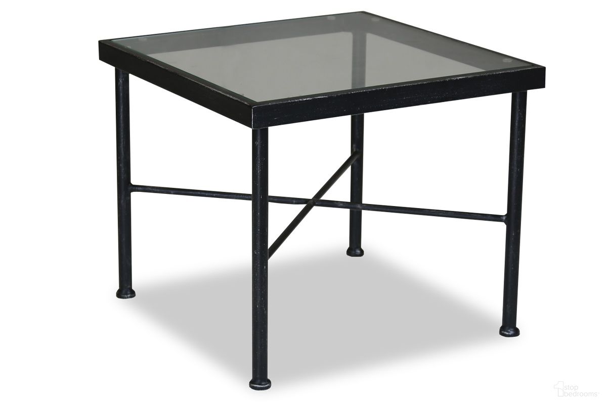 The appearance of Provence End Table in Black designed by Sunset West in the traditional interior design. This black piece of furniture was selected by 1StopBedrooms from Provence Collection to add a touch of cosiness and style into your home. Sku: SW3201-ET. Material: Wrought Iron.