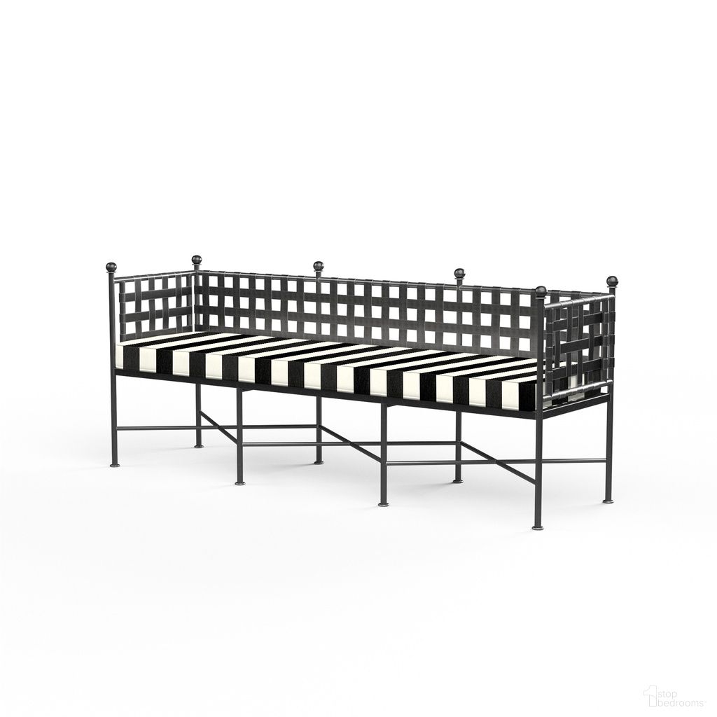 The appearance of Provence Garden Bench in Cabana Classic designed by Sunset West in the traditional interior design. This cabana classic piece of furniture  was selected by 1StopBedrooms from Provence Collection to add a touch of cosiness and style into your home. Sku: SW3201-BNCH-58030. Material: Wrought Iron.