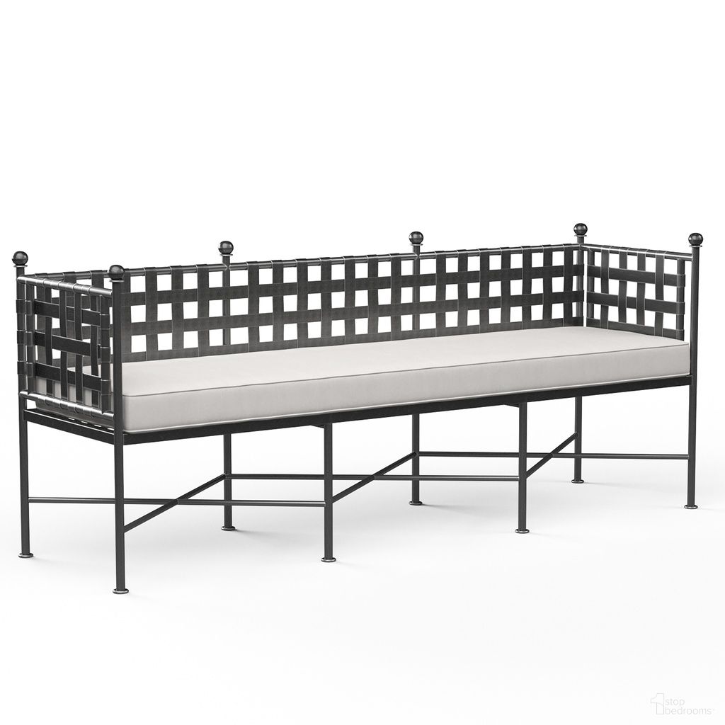 The appearance of Provence Garden Bench in Canvas Flax designed by Sunset West in the traditional interior design. This canvas flax piece of furniture  was selected by 1StopBedrooms from Provence Collection to add a touch of cosiness and style into your home. Sku: SW3201-BNC-FLX-STKIT. Material: Wrought Iron.