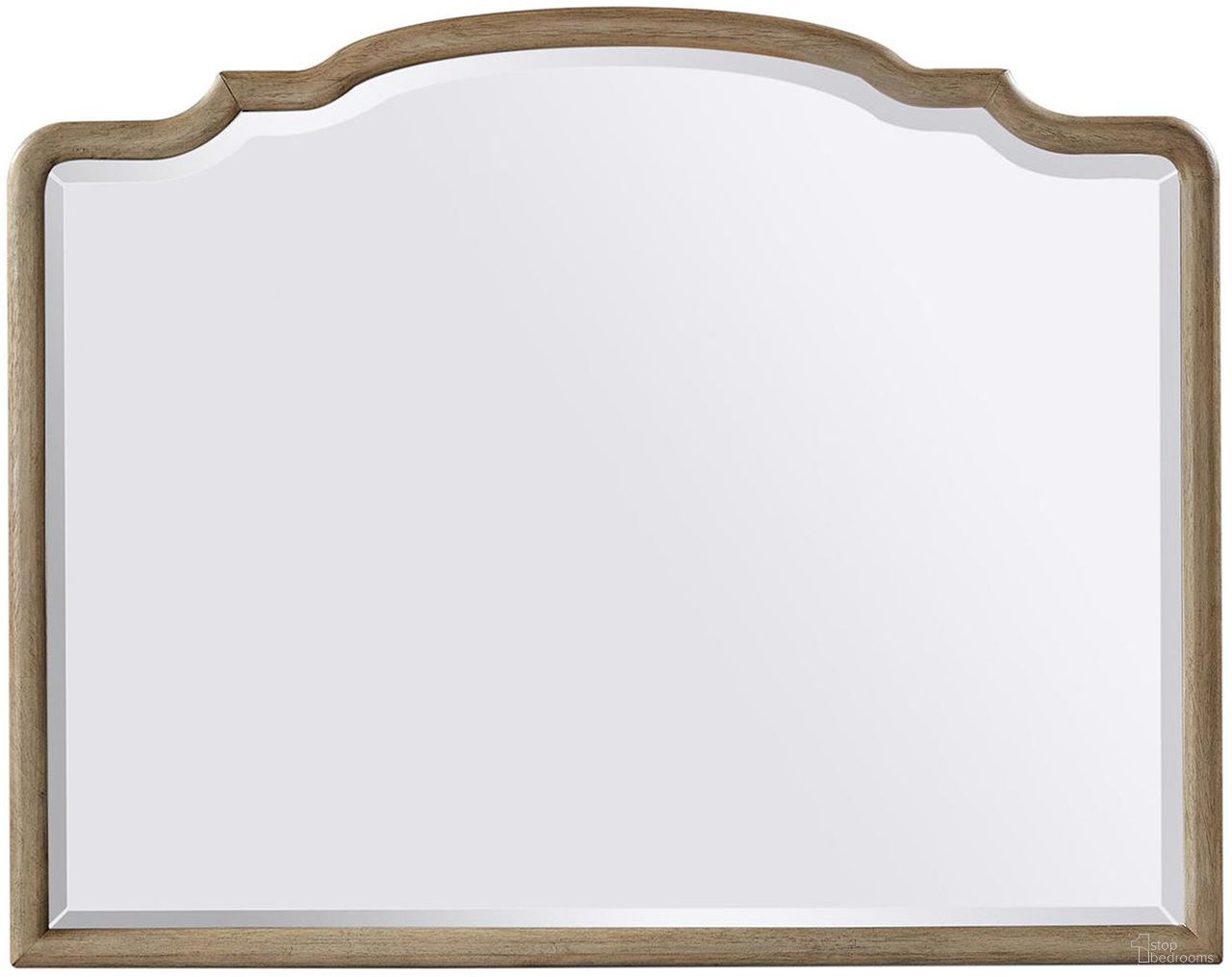 The appearance of Provence Landscape Mirror In Light Brown designed by Aspenhome in the traditional interior design. This light brown piece of furniture was selected by 1StopBedrooms from Provence Collection to add a touch of cosiness and style into your home. Sku: I222-462. Material: Wood.