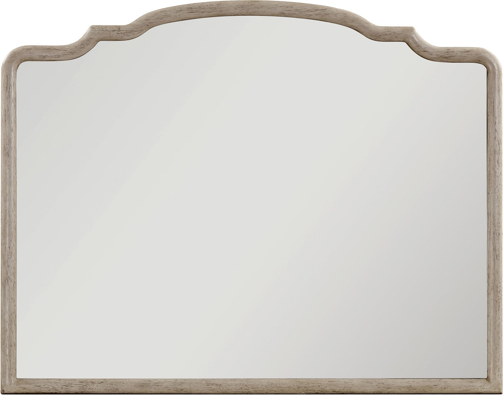 The appearance of Provence Landscape Mirror In Linen designed by Aspenhome in the traditional interior design. This linen piece of furniture was selected by 1StopBedrooms from Provence Collection to add a touch of cosiness and style into your home. Sku: I222-462-LIN. Material: Wood.