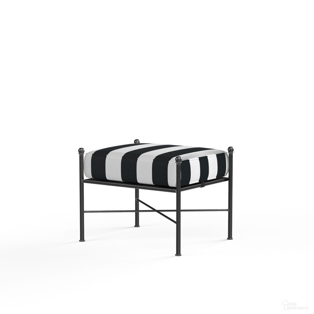 The appearance of Provence Ottoman in Cabana Classic designed by Sunset West in the traditional interior design. This cabana classic piece of furniture was selected by 1StopBedrooms from Provence Collection to add a touch of cosiness and style into your home. Sku: SW3201-OTT-58030. Material: Wrought Iron.