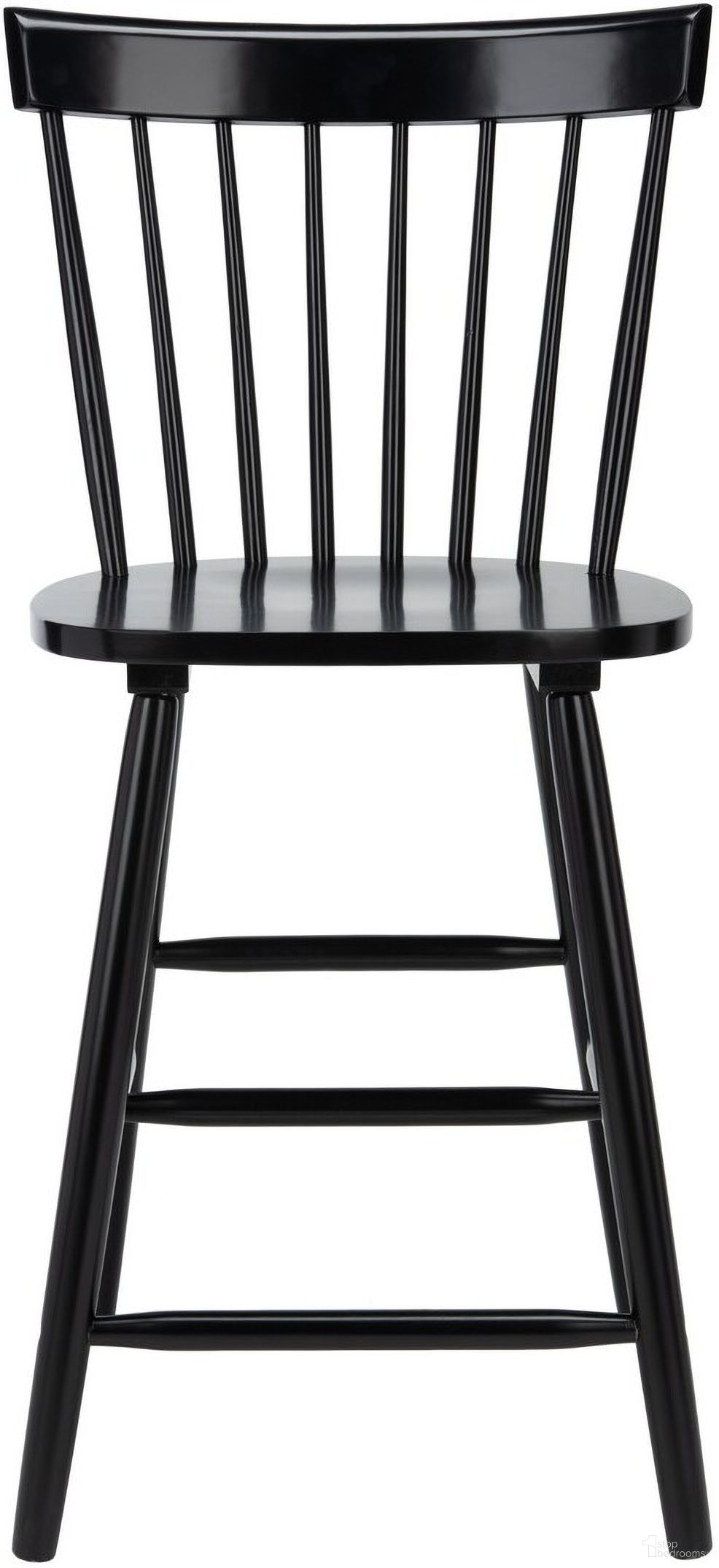 The appearance of Providence Counter Stool BST8505B Set of 2 designed by Safavieh in the modern / contemporary interior design. This black piece of furniture  was selected by 1StopBedrooms from Providence Collection to add a touch of cosiness and style into your home. Sku: BST8505B-SET2. Material: Rubberwood.