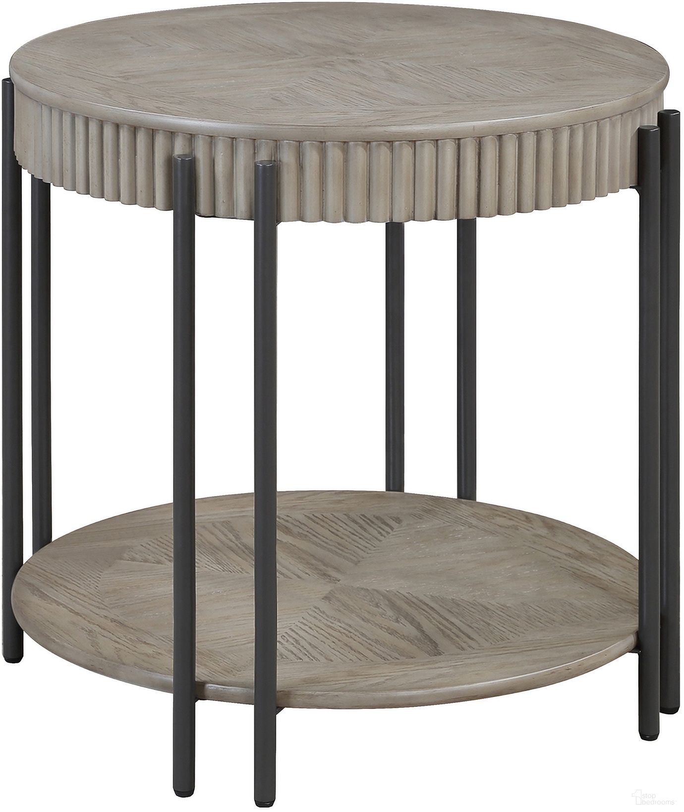 Providence End Table In Gray