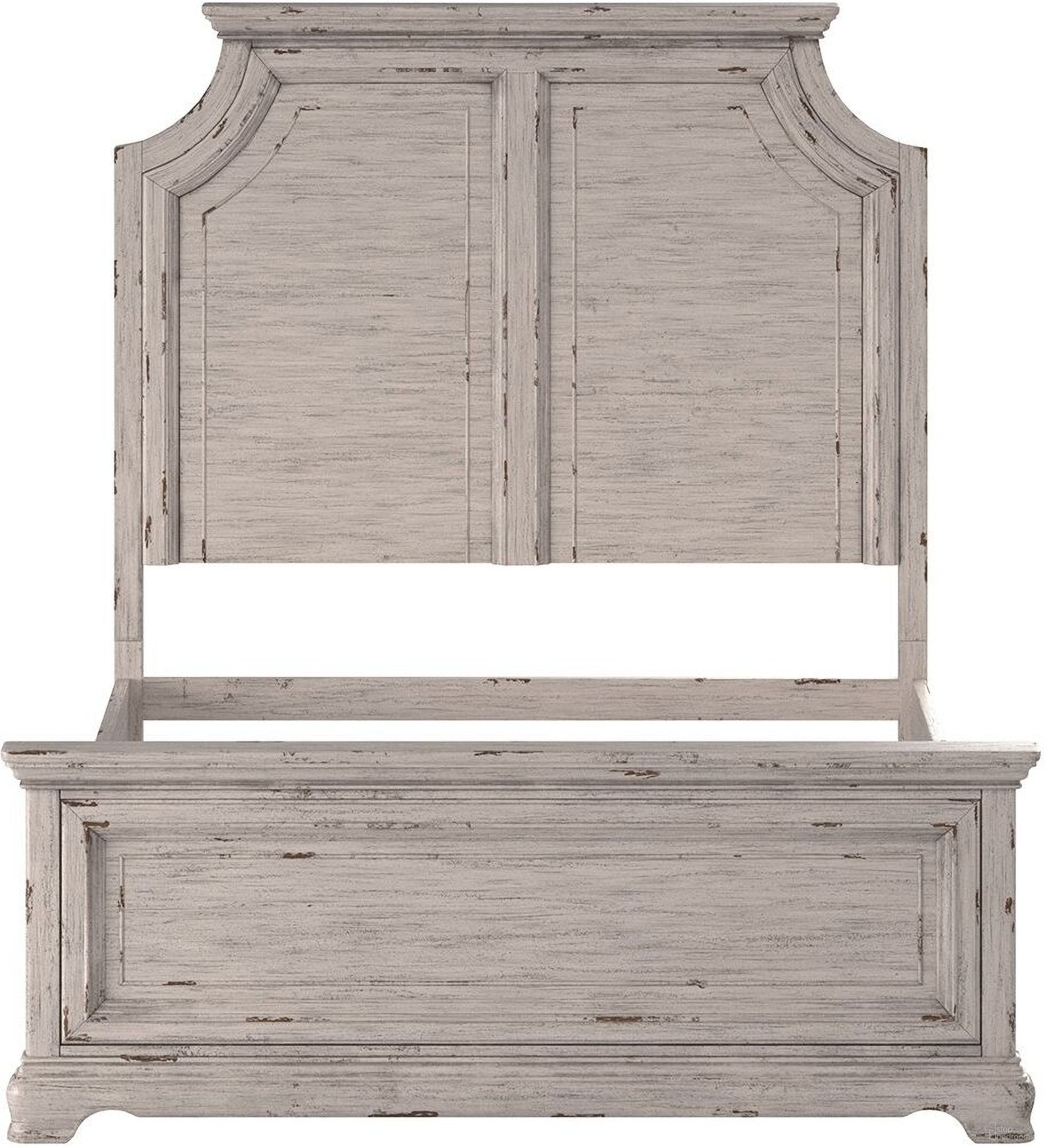 The appearance of Providence Queen Panel Bed In Antique White designed by American Woodcrafters in the country / farmhouse interior design. This antique white piece of furniture was selected by 1StopBedrooms from Providence Collection to add a touch of cosiness and style into your home. Sku: 1910-950;1910-952;1910-880. Bed Type: Panel Bed. Bed Size: Queen. Material: Mahogany.