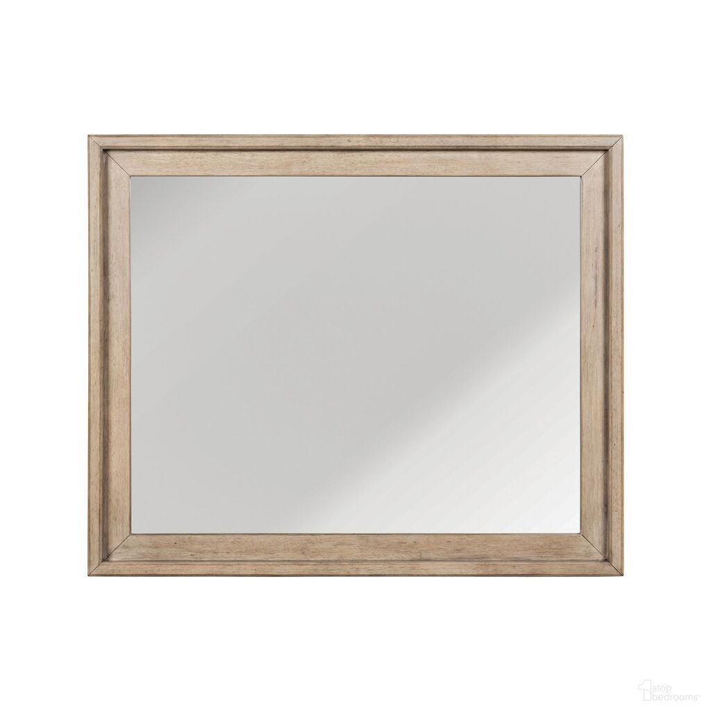 The appearance of Proximity Place Landscape Mirror In Barley Buff designed by Liberty in the transitional interior design. This barley buff piece of furniture was selected by 1StopBedrooms from Proximity Place Collection to add a touch of cosiness and style into your home. Sku: 780-BR51. Material: Solid Rubberwood.