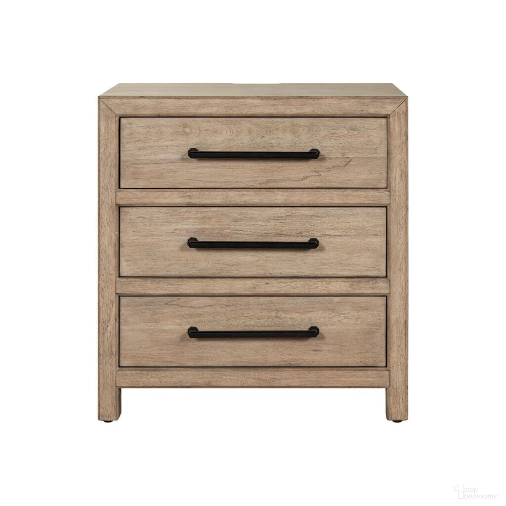 The appearance of Proximity Place Nightstand with Charging Station In Barley Buff designed by Liberty in the transitional interior design. This barley buff piece of furniture was selected by 1StopBedrooms from Proximity Place Collection to add a touch of cosiness and style into your home. Sku: 780-BR61. Material: Solid Rubberwood.