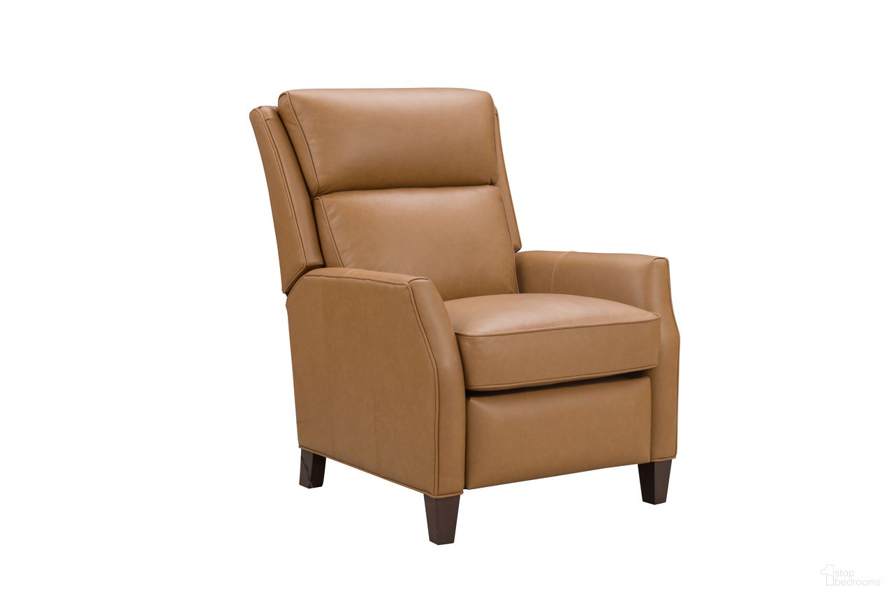 Pryce Power Recliner with Power Head Rest In Brandy
