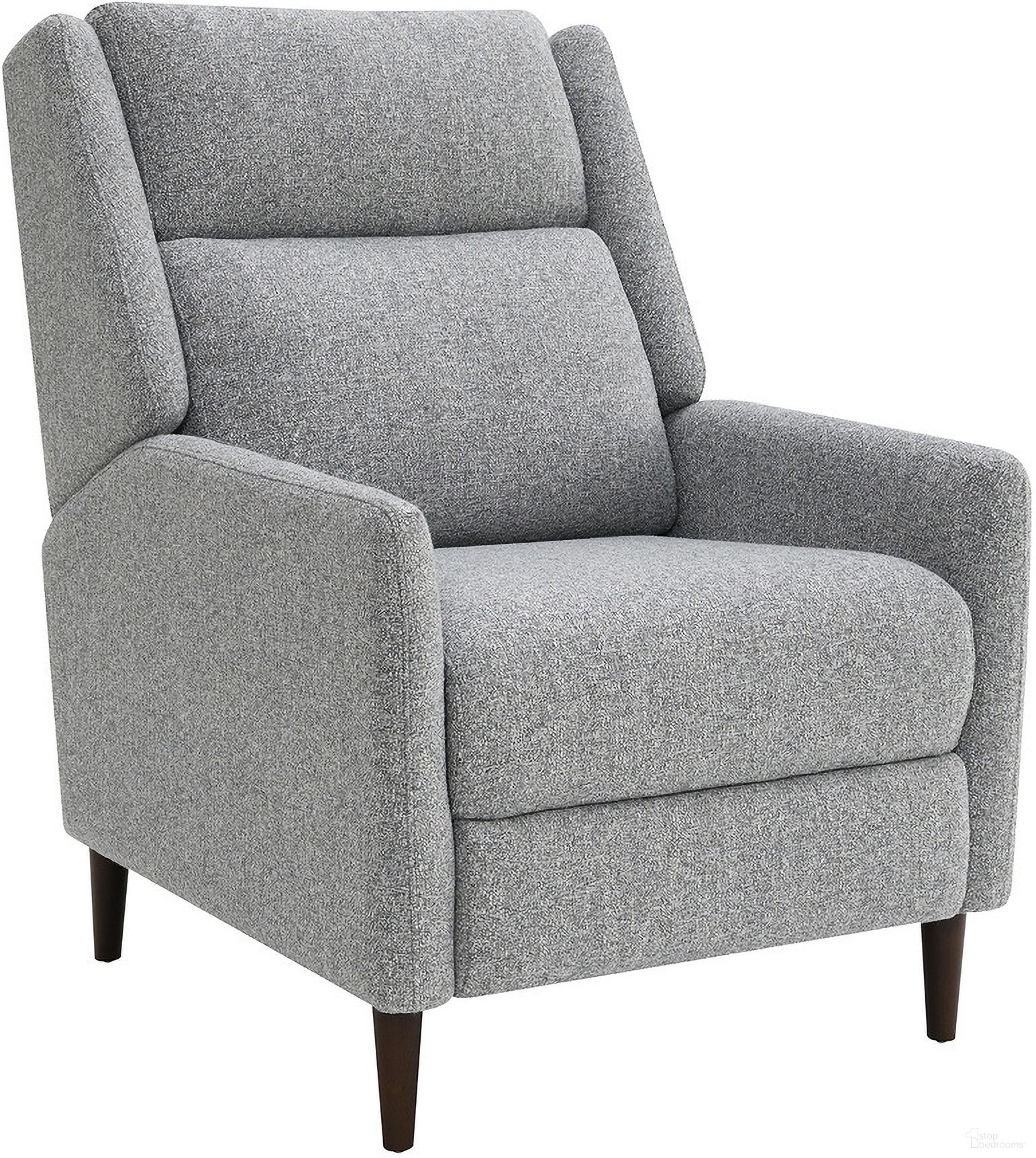 The appearance of Psyche Pushback Recliner In Gray designed by Furniture of America in the modern / contemporary interior design. This gray piece of furniture was selected by 1StopBedrooms from Psyche Collection to add a touch of cosiness and style into your home. Sku: FM-AC6009GY. Material: Faux Leather.