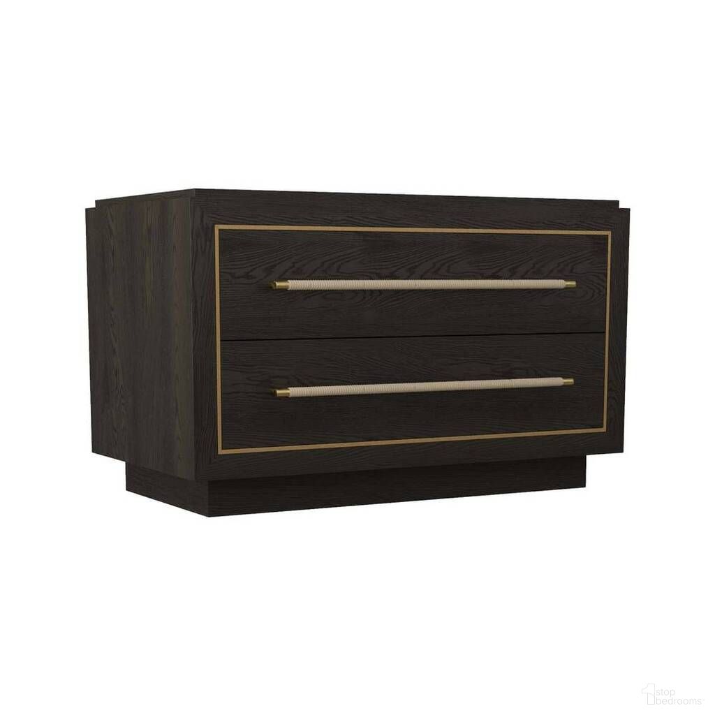 The appearance of Puckett Side Table In Ebony designed by Arteriors in the  interior design. This ebony piece of furniture  was selected by 1StopBedrooms from Puckett Collection to add a touch of cosiness and style into your home. Sku: 6939. Material: Oak Wood.