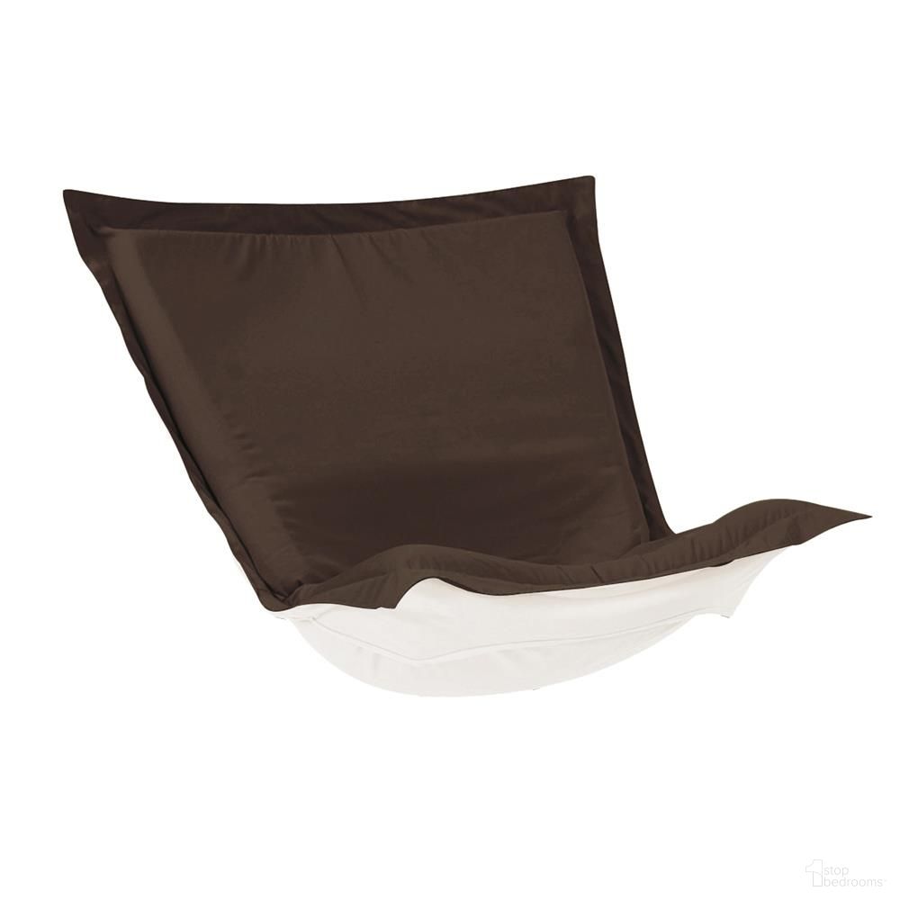 Puff Chair Cover Seascape (Cover Only) In Chocolate