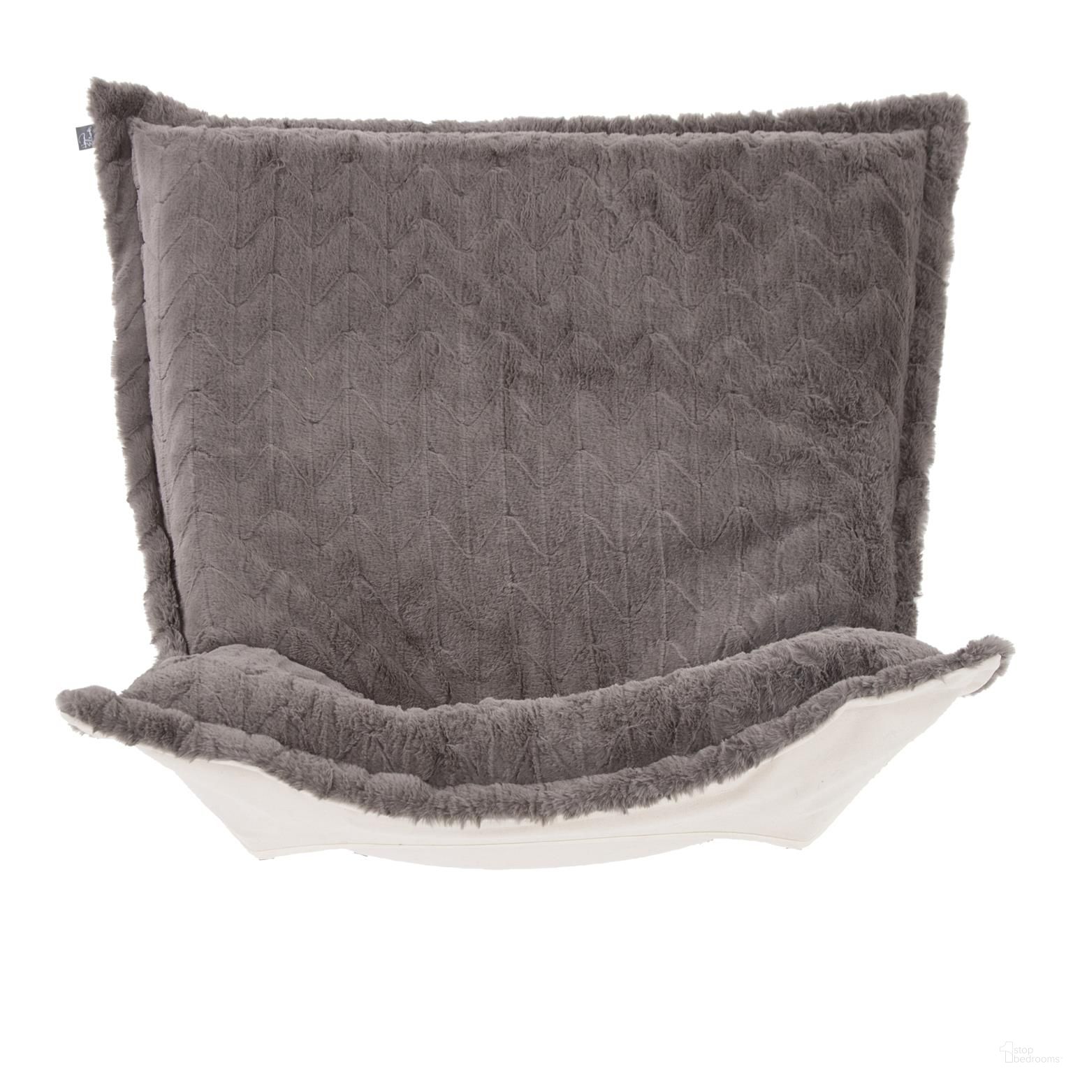The appearance of Puff Chair Cushion Angora (Cushion and Cover Only) In Stone designed by Howard Elliott in the modern / contemporary interior design. This stone piece of furniture  was selected by 1StopBedrooms from Angora Collection to add a touch of cosiness and style into your home. Sku: 300-1093P. Material: Polyester.
