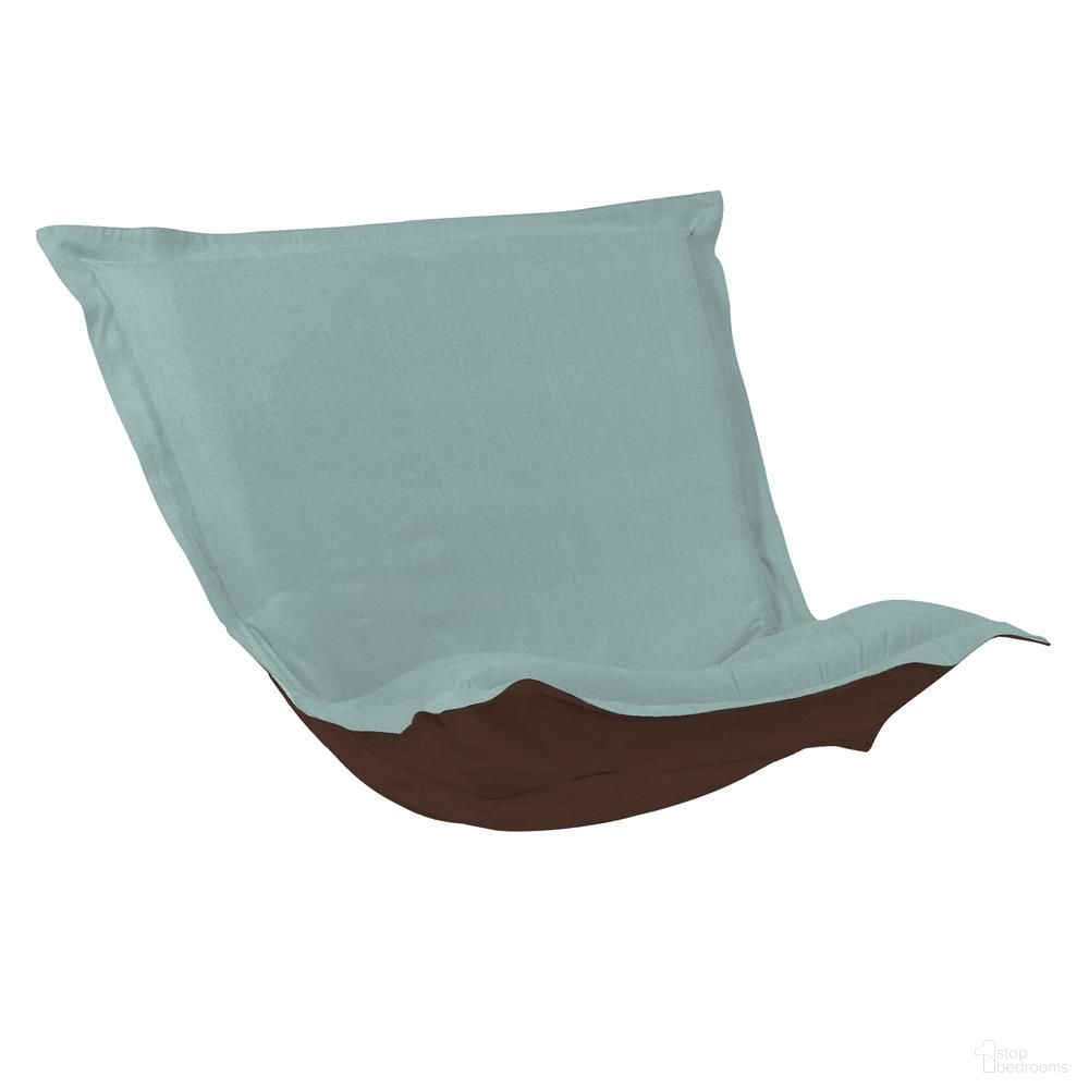The appearance of Puff Chair Cushion Sterling (Cushion and Cover Only) In Breeze designed by Howard Elliott in the modern / contemporary interior design. This breeze piece of furniture  was selected by 1StopBedrooms from Sterling Collection to add a touch of cosiness and style into your home. Sku: 300-200P. Material: Polyester.