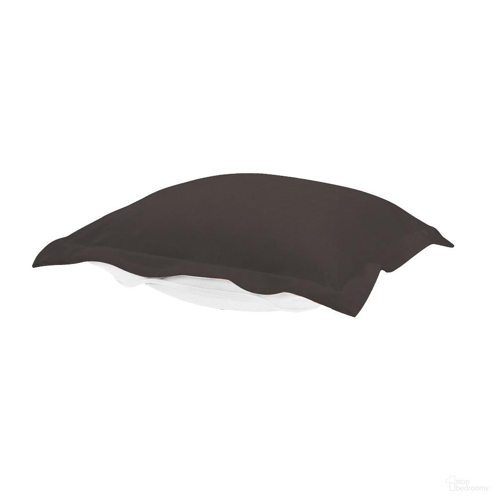 Puff Ottoman Cover Seascape (Cover Only) In Charcoal