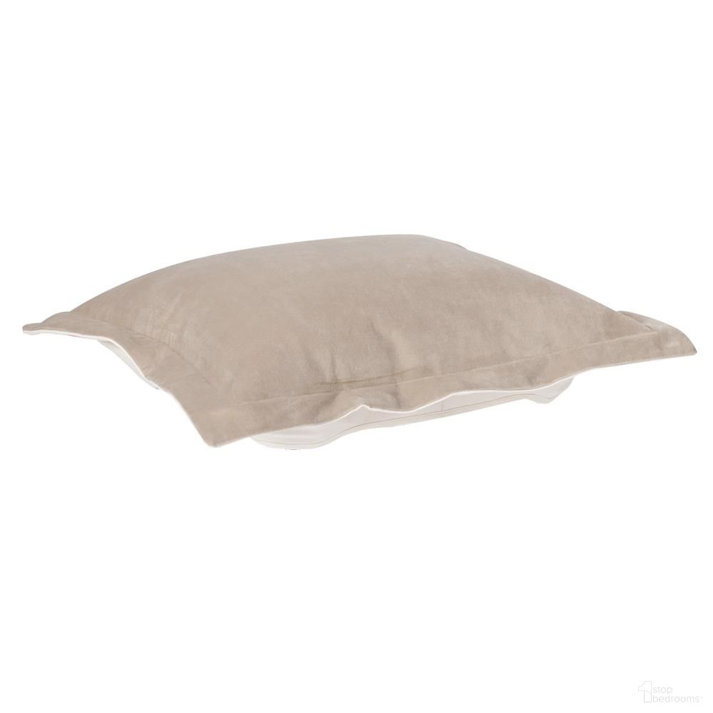 The appearance of Puff Ottoman Cushion Bella (Cushion and Cover Only) In Sand designed by Howard Elliott in the modern / contemporary interior design. This sand piece of furniture was selected by 1StopBedrooms from Bella Collection to add a touch of cosiness and style into your home. Sku: 310-224P. Material: Polyester.