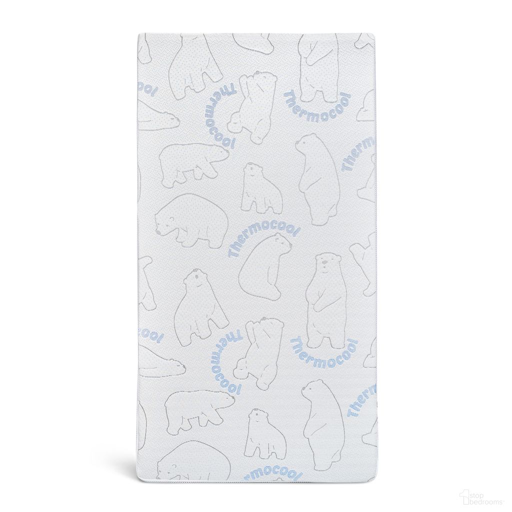 Pure Bliss Dual Stage Crib Mattress In White