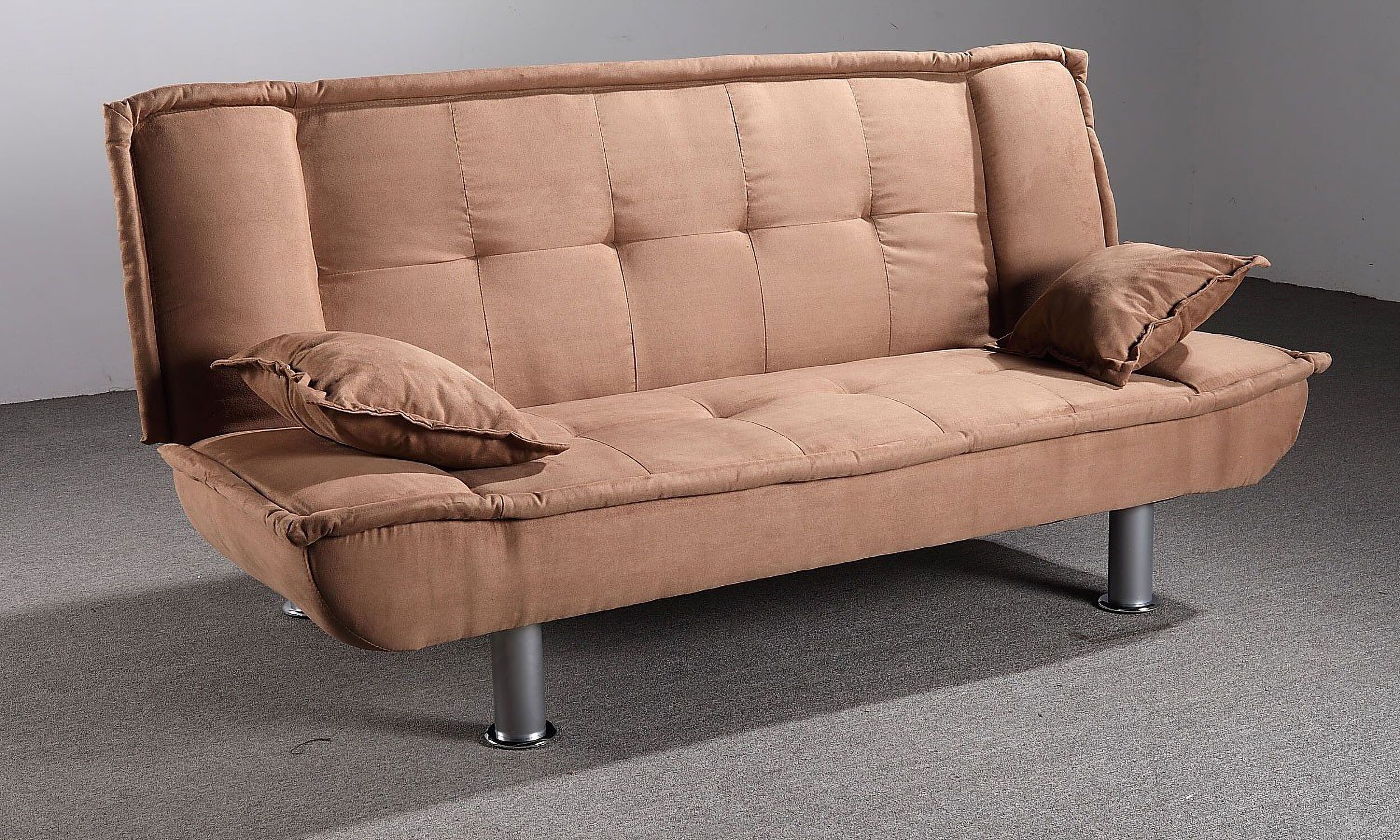 The appearance of G138 Sofa Bed (Saddle) designed by Glory in the modern / contemporary interior design. This saddle piece of furniture was selected by 1StopBedrooms from G138 Collection to add a touch of cosiness and style into your home. Sku: G138-S-Sofa Bed. Material: Fabric.