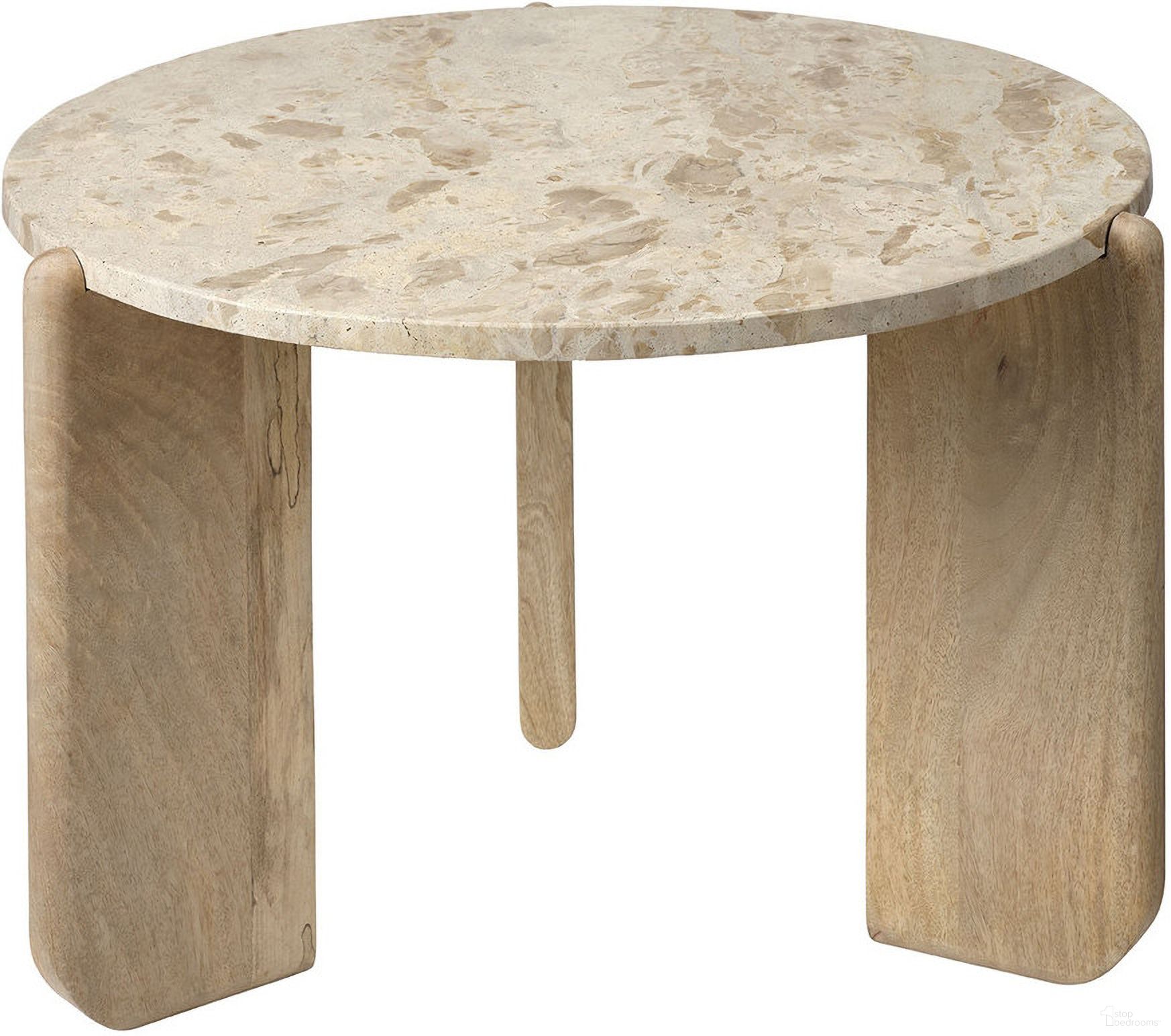 The appearance of Quarry Wood and Tendua Stone Coffee Table In Natural designed by Jamie Young Company in the modern / contemporary interior design. This natural piece of furniture  was selected by 1StopBedrooms from Quarry Collection to add a touch of cosiness and style into your home. Sku: 20QUAR-CONA. Material: Mango Wood.