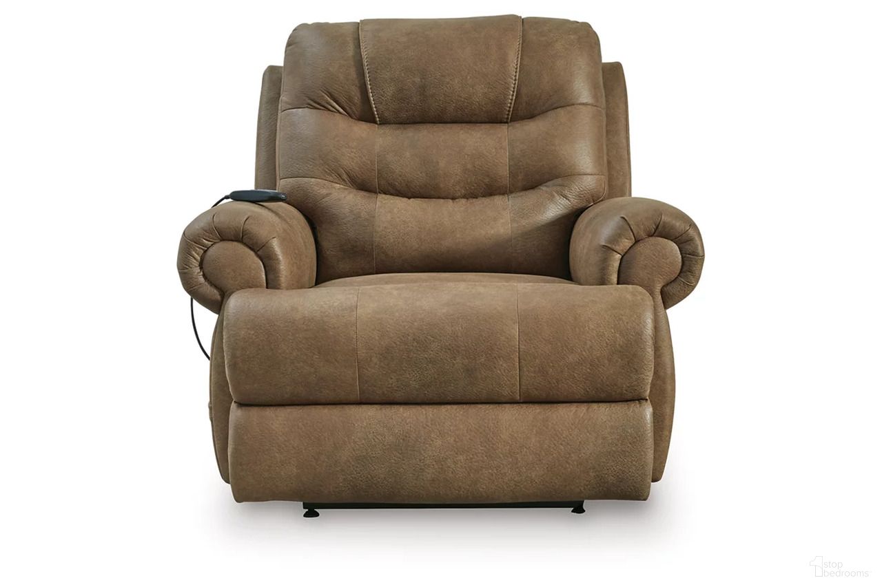 The appearance of Quiet Time Power Lift Recliner In Earth designed by Signature Design by Ashley in the traditional interior design. This earth piece of furniture was selected by 1StopBedrooms from Quiet Time Collection to add a touch of cosiness and style into your home. Sku: NC8240712. Material: Fabric.
