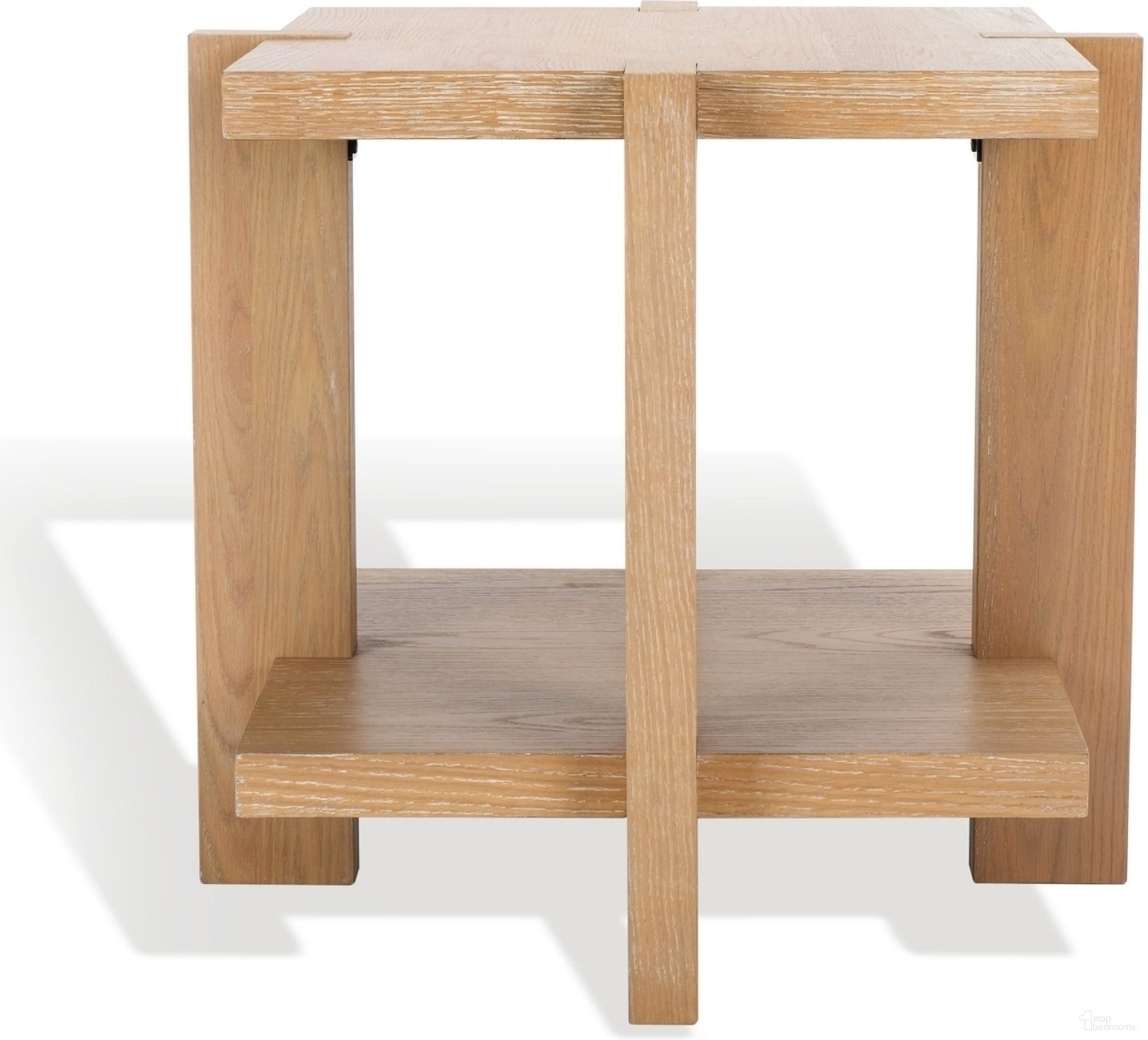 The appearance of Quigley Square Wood Accent Table In Weathered Grey designed by Safavieh Couture in the modern / contemporary interior design. This weathered grey piece of furniture  was selected by 1StopBedrooms from Quigley Collection to add a touch of cosiness and style into your home. Sku: SFV2167B. Material: MDF.