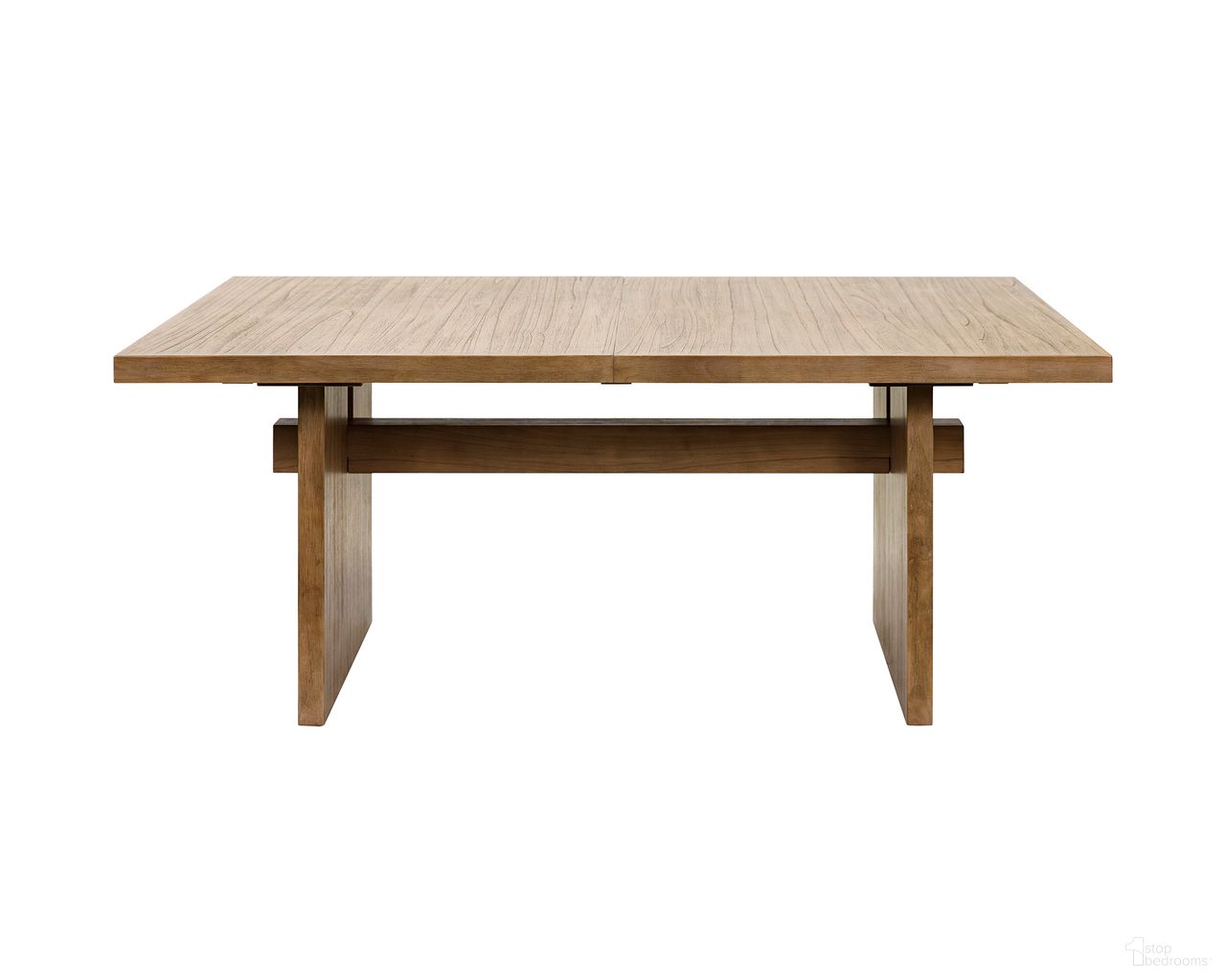The appearance of Quincey Wood Kitchen Rectangular Dining Table In Brown designed by Martin Furniture in the modern / contemporary interior design. This brown piece of furniture was selected by 1StopBedrooms from Quincey Collection to add a touch of cosiness and style into your home. Sku: IMQU7242. Table Base Style: Trestle. Table Top Shape: Rectangular. Size: 42" x 72". Material: Solid Hardwood & Veneers.