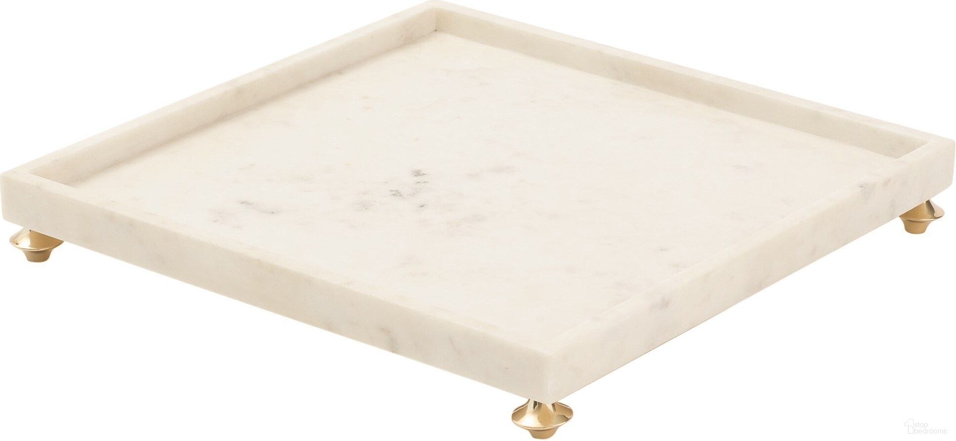 Quintessential Square Tray In White