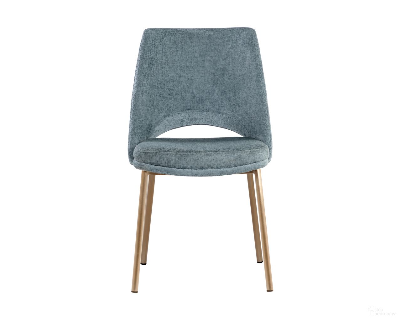 Radella Dining Chair Set of 2 In Bergen French Blue