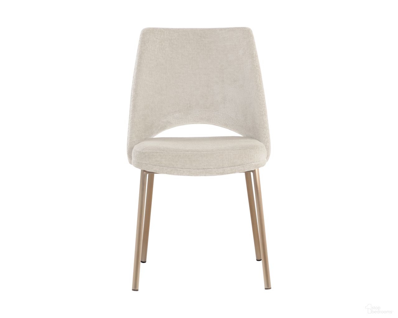 Radella Dining Chair Set of 2 In Bergen Taupe