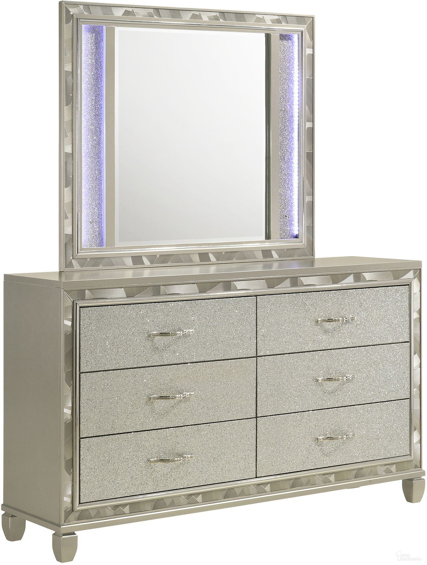Radiance Dresser In Silver