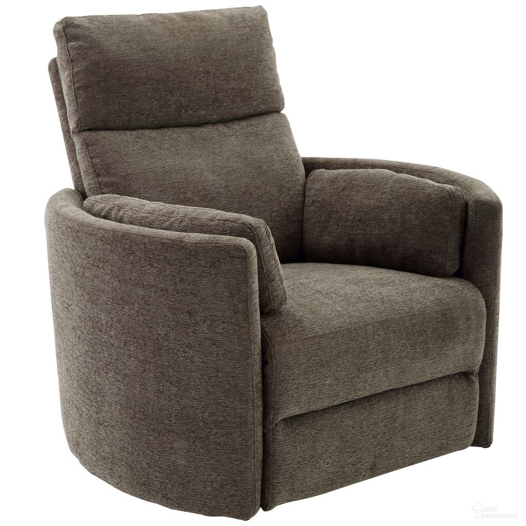 The appearance of Radius Krypton Power Swivel Glider Recliner designed by Parker House in the modern / contemporary interior design. This krypton piece of furniture  was selected by 1StopBedrooms from Radius Collection to add a touch of cosiness and style into your home. Sku: MRAD#812GSP-KRY. Material: Polyester.
