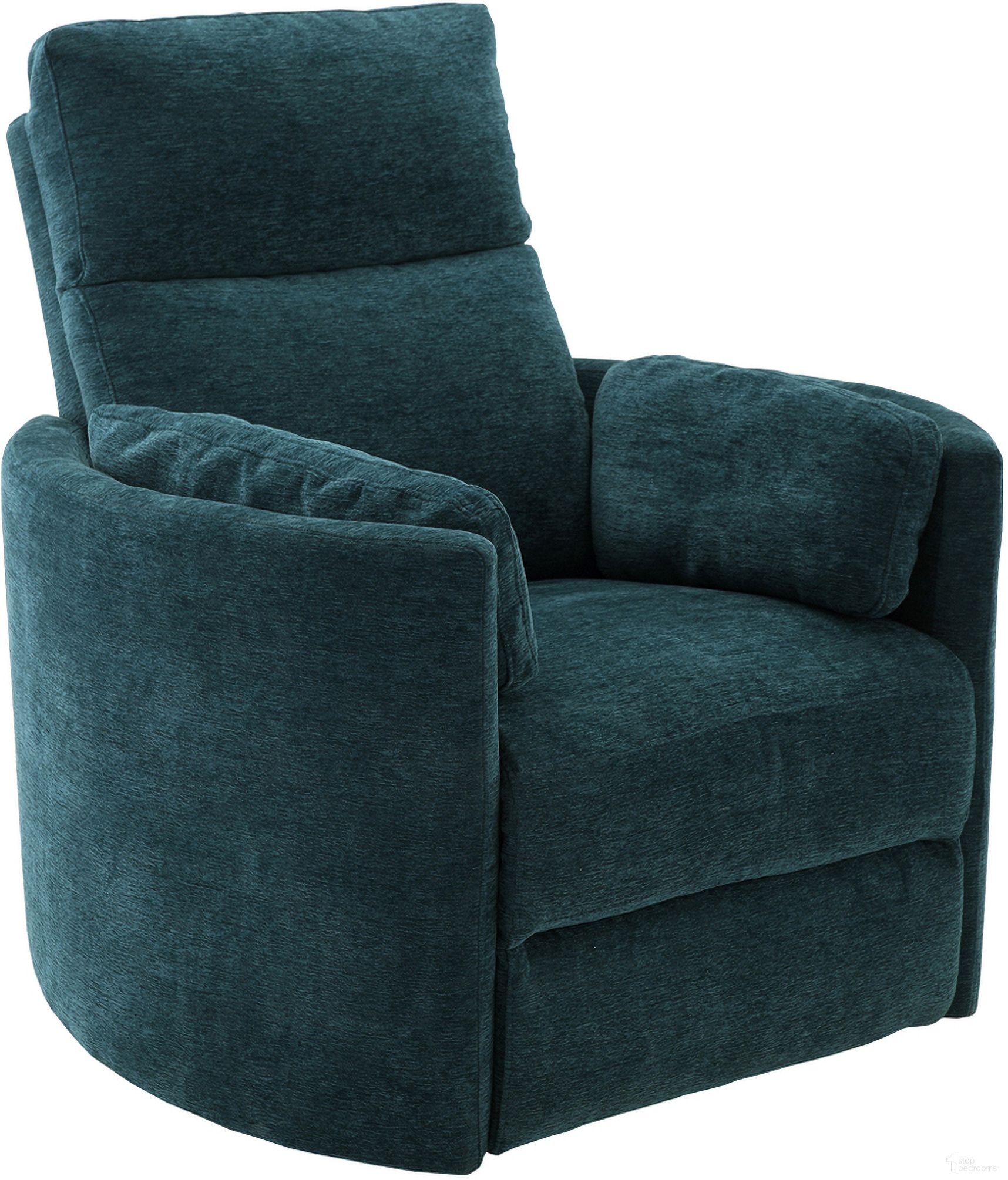 Radius Power Swivel Glider Recliner Set of 2 In Peacock