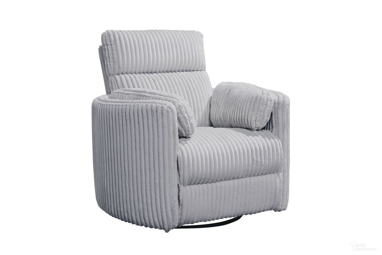 The appearance of Radius Power Swivel Glider Recliner Set of 2 In Mega Grey designed by Parker House in the modern / contemporary interior design. This mega grey piece of furniture was selected by 1StopBedrooms from Radius Collection to add a touch of cosiness and style into your home. Sku: MRAD#812GSP-MGGR;MRAD#812GSP-MGGR. Material: Polyester.