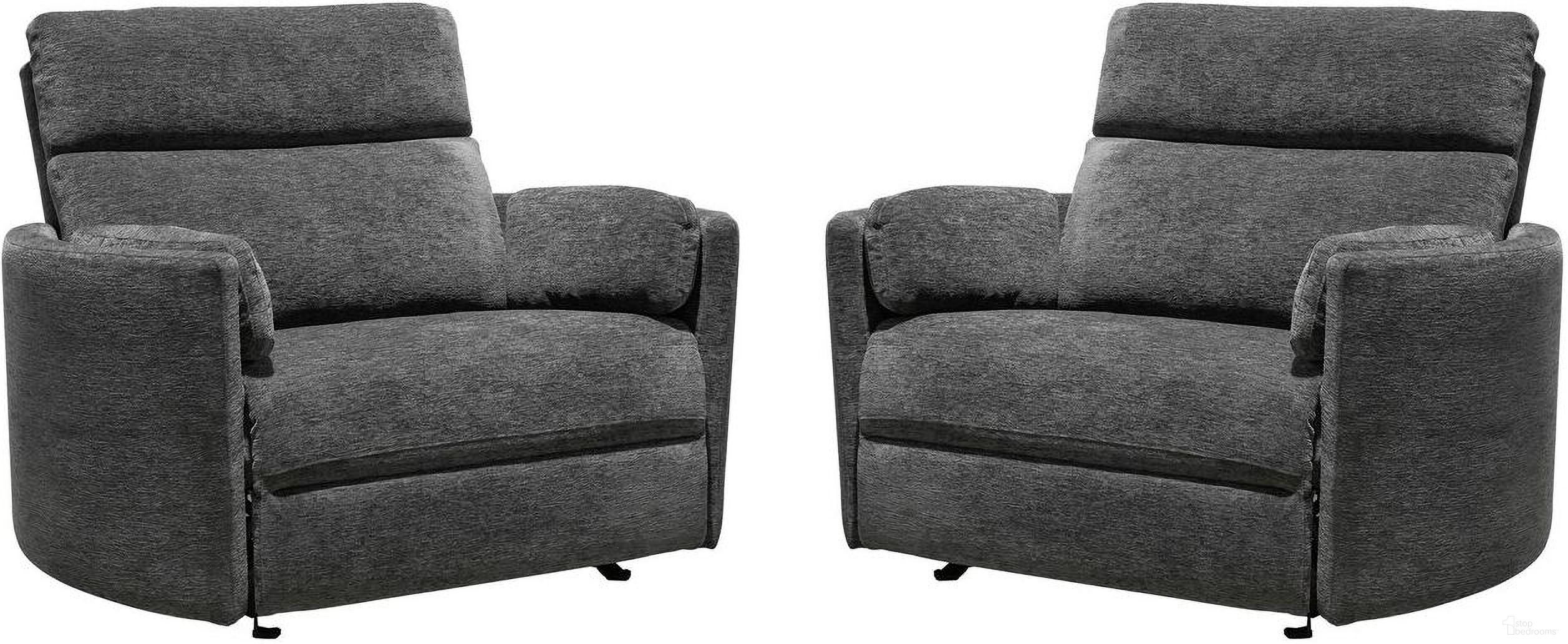The appearance of Radius Xl Extra Wide Power Glider Recliner Set of 2 In Mediterranean designed by Parker House in the modern / contemporary interior design. This mediterranean piece of furniture  was selected by 1StopBedrooms from Radius Xl Collection to add a touch of cosiness and style into your home. Sku: MRAD#812GP-XL-MED;MRAD#812GP-XL-MED. Material: Polyester.