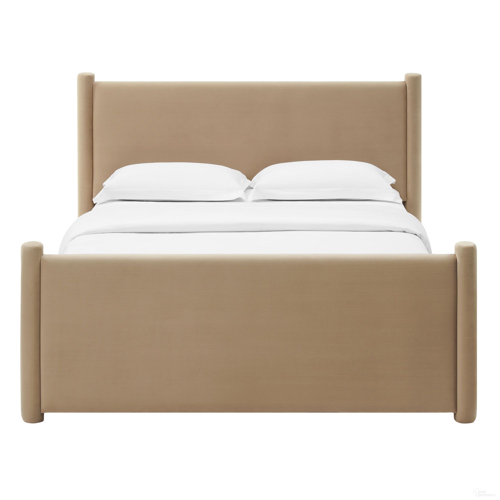 The appearance of Rael Performance Velvet King Platform Bed In Taupe designed by Modway in the modern / contemporary interior design. This taupe piece of furniture was selected by 1StopBedrooms from Rael Collection to add a touch of cosiness and style into your home. Sku: MOD-7176-TAU-1;MOD-7176-TAU-2. Bed Type: Platform Bed. Bed Size: King. Material: Velvet.