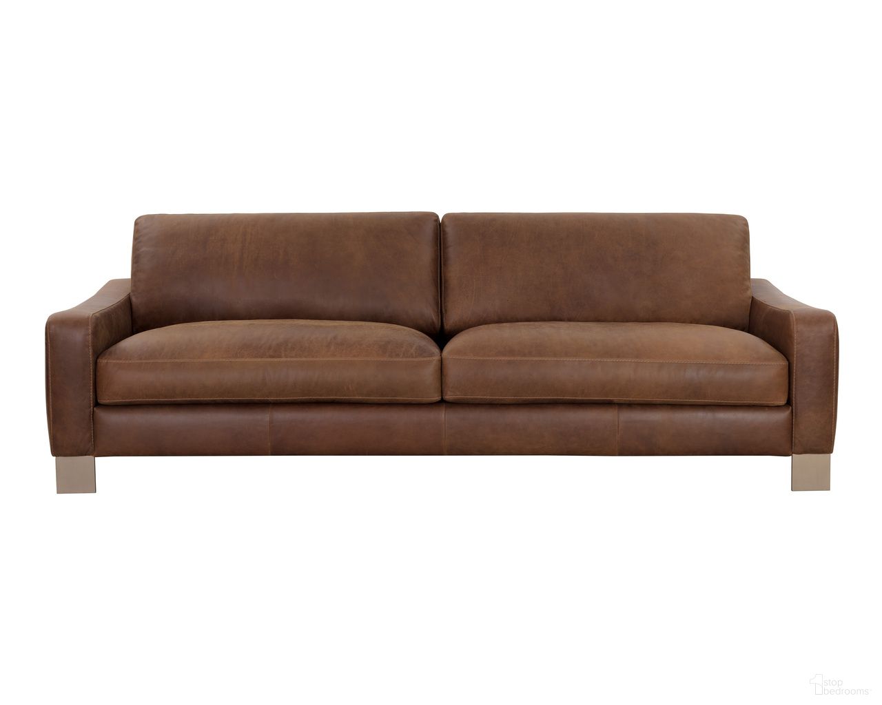 Rafael Sofa In Lucia Tobacco