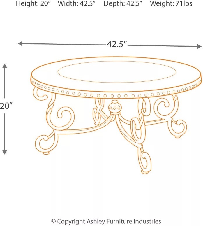 Rafferty Coffee Table by Ashley Furniture 1StopBedrooms