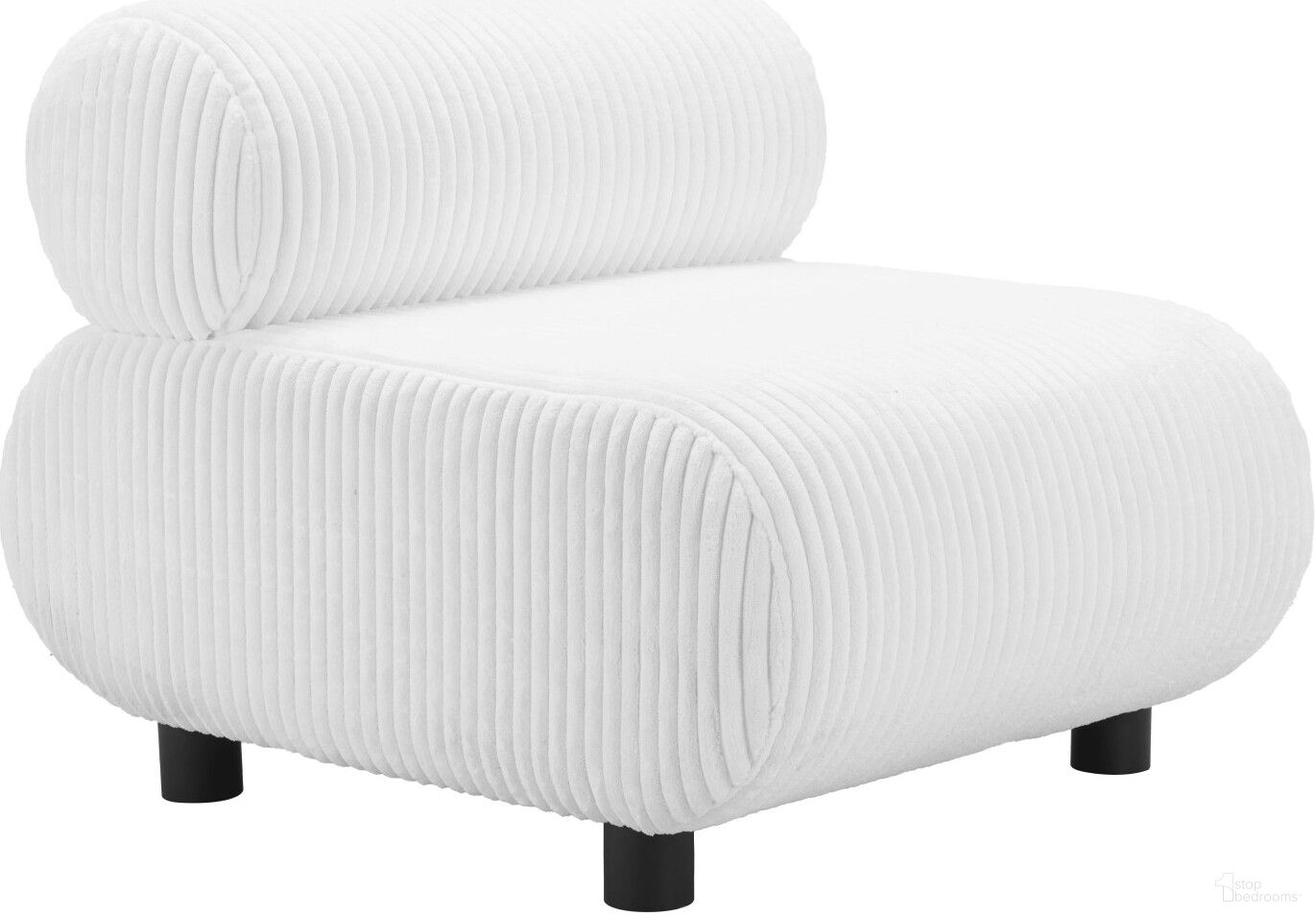 The appearance of Rahat Accent Chair In White designed by Zuo Modern in the modern / contemporary interior design. This white piece of furniture was selected by 1StopBedrooms from Rahat Collection to add a touch of cosiness and style into your home. Sku: 110294. Material: Rubberwood.