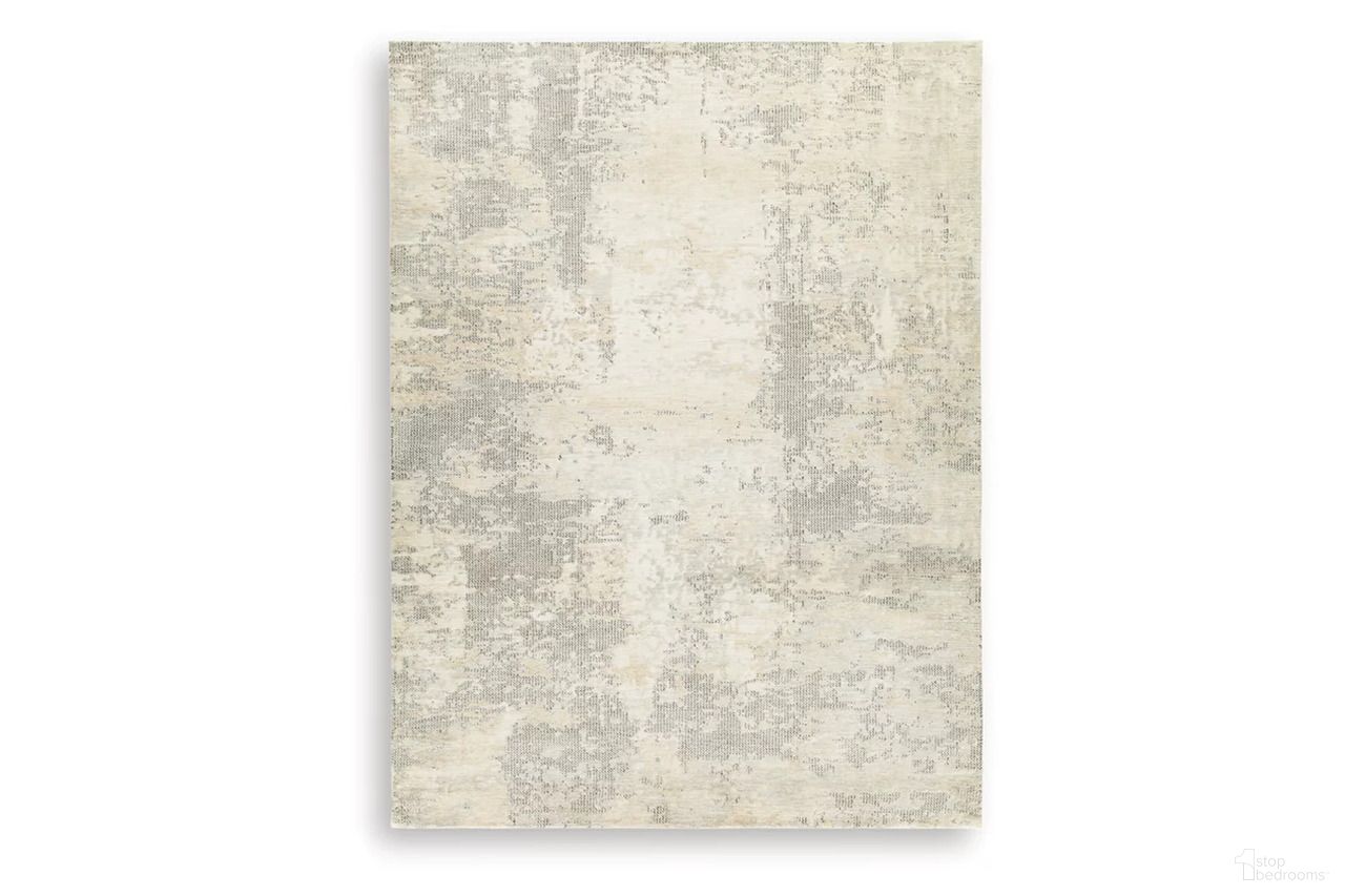 The appearance of Raif Extra Large Rug In Gray and White designed by Signature Design by Ashley in the modern / contemporary interior design. This gray/white/cream piece of furniture was selected by 1StopBedrooms from Raif Collection to add a touch of cosiness and style into your home. Sku: R408080.