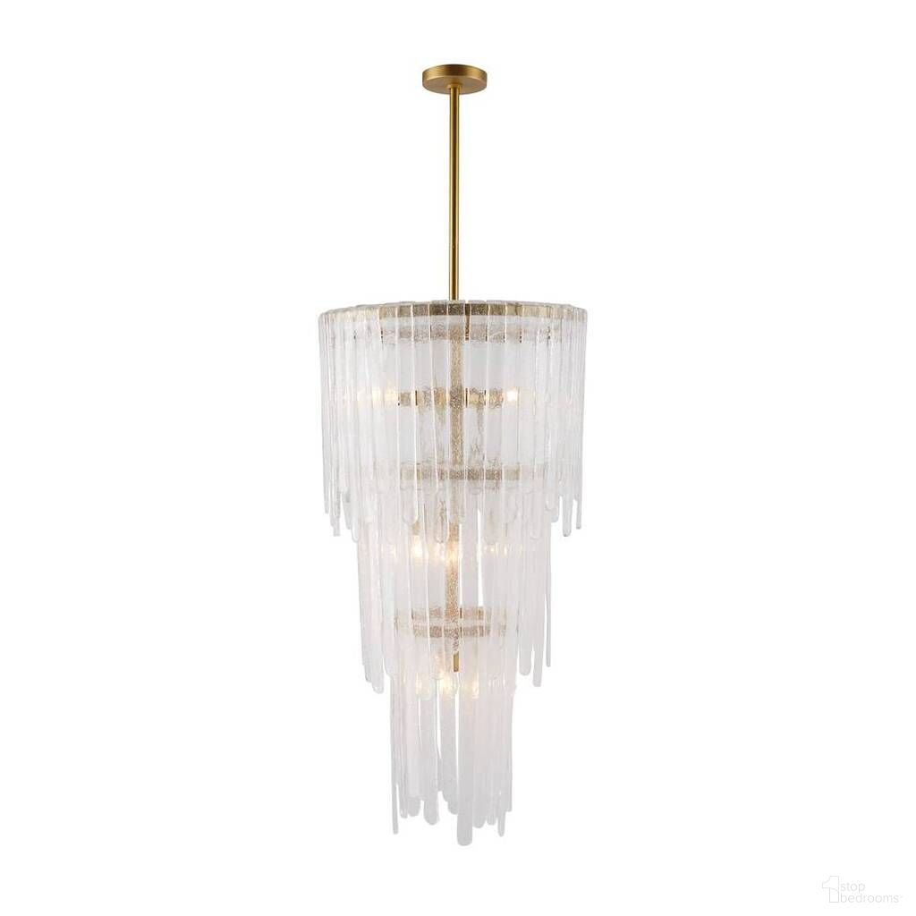 Raine Chandelier In Clear Seedy