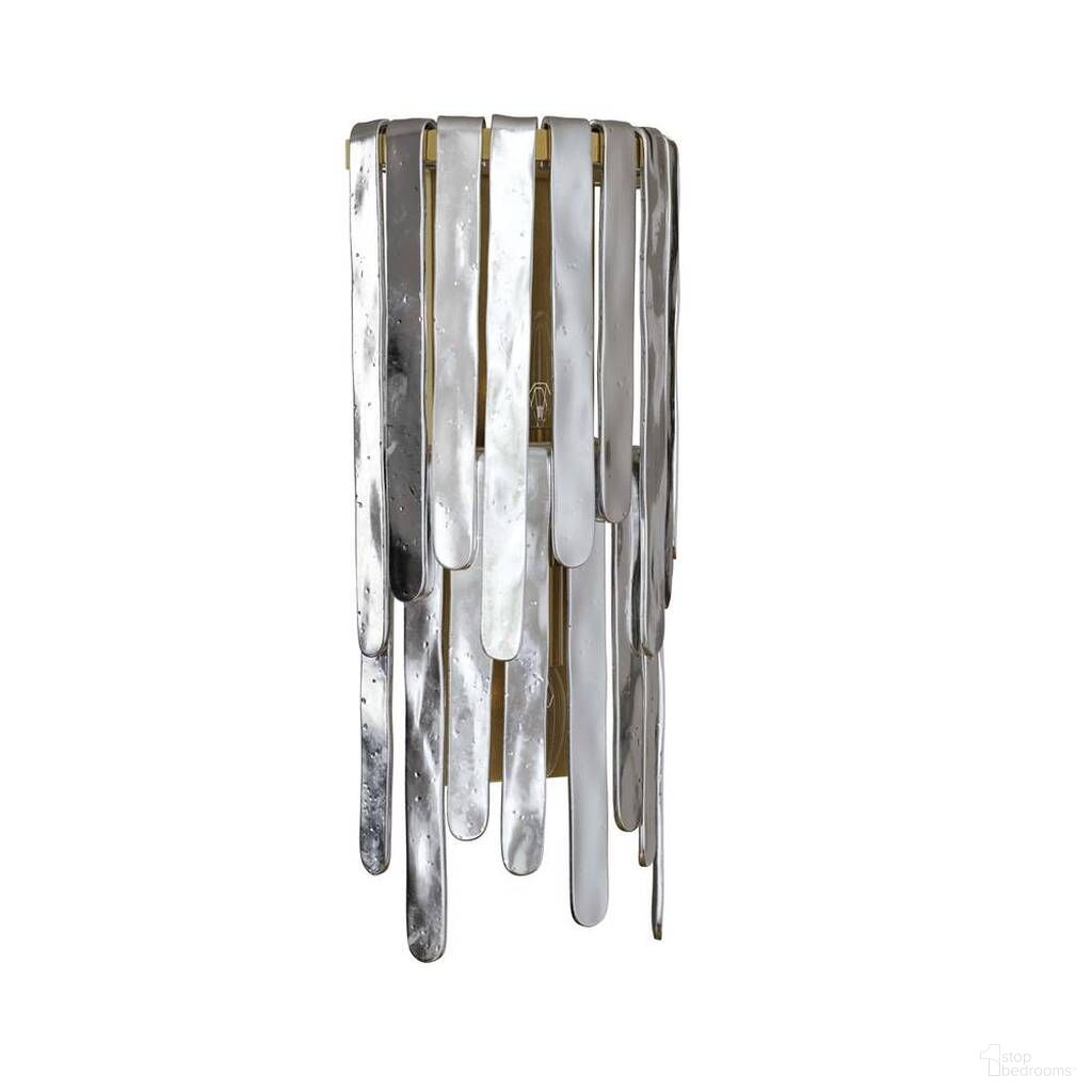 Raine Sconce In Blue Smoke Luster