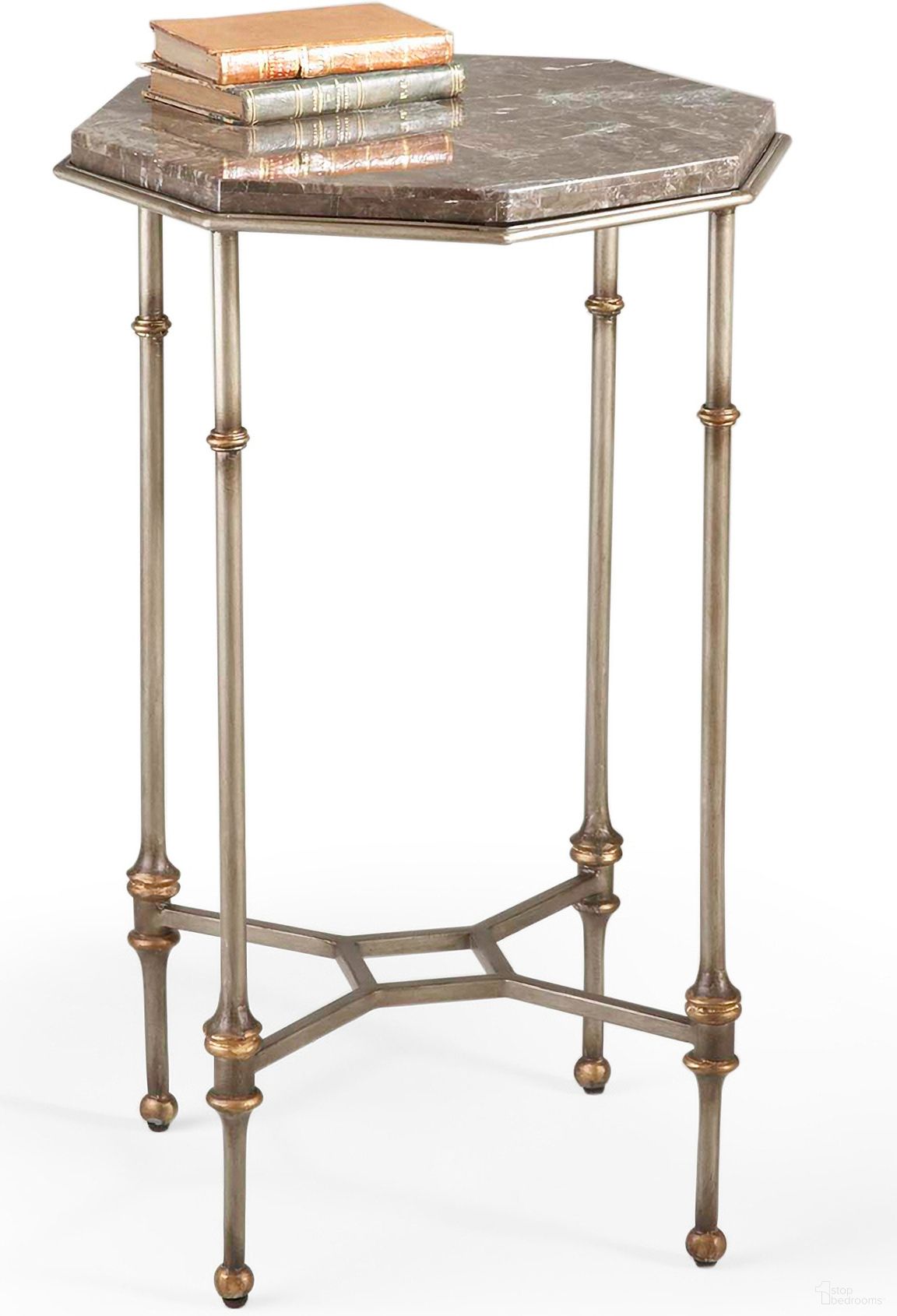 The appearance of Raleigh Lane Table In Silver and Gold designed by Chelsea House in the modern / contemporary interior design. This silver and gold piece of furniture  was selected by 1StopBedrooms from Chelsea House Misc Collection to add a touch of cosiness and style into your home. Sku: 380017. Material: Marble.