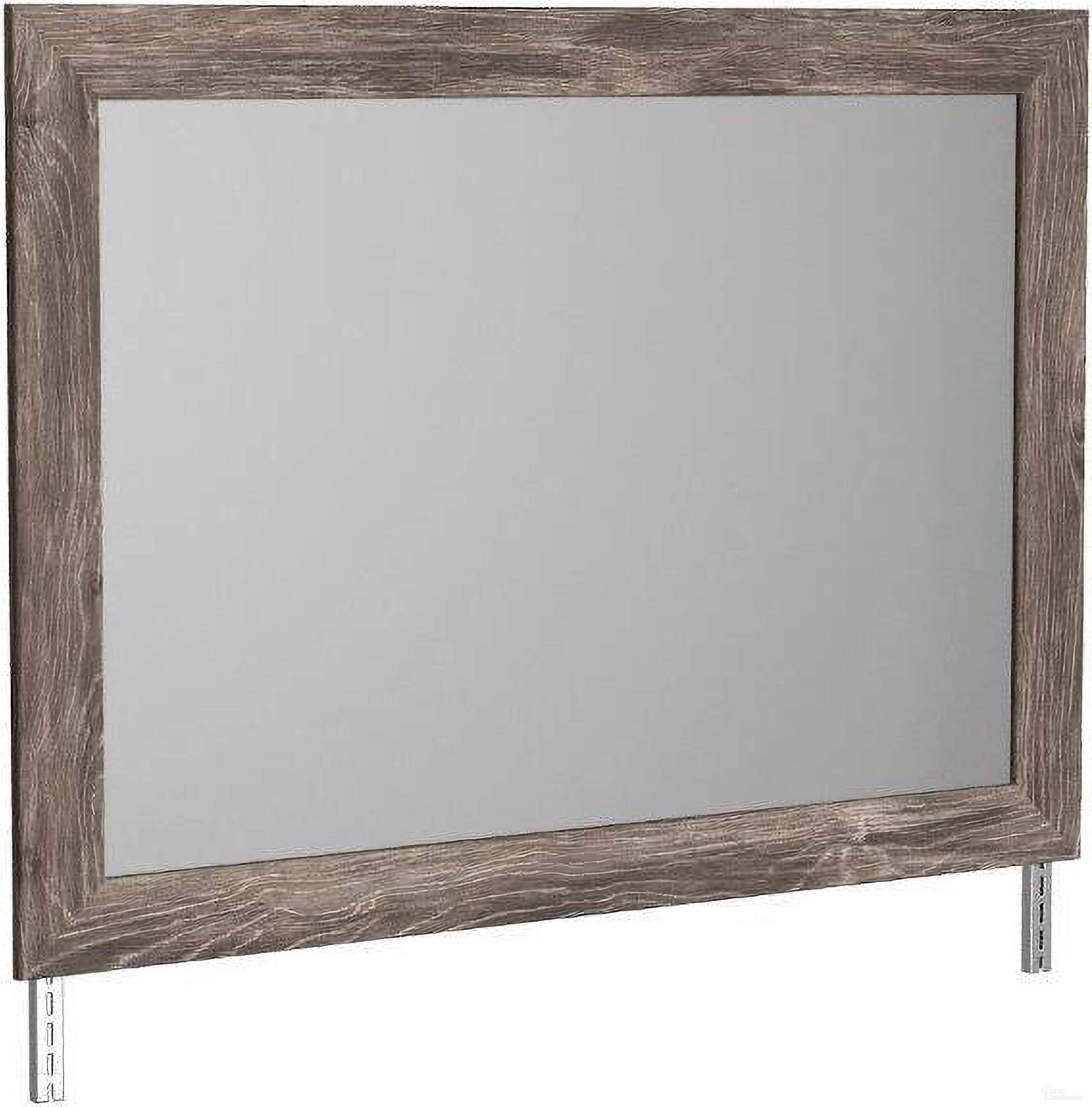 The appearance of Ralinksi Gray Bedroom Mirror designed by Signature Design by Ashley in the transitional interior design. This gray piece of furniture was selected by 1StopBedrooms from Ralinksi Collection to add a touch of cosiness and style into your home. Sku: B2587-36. Material: Glass.