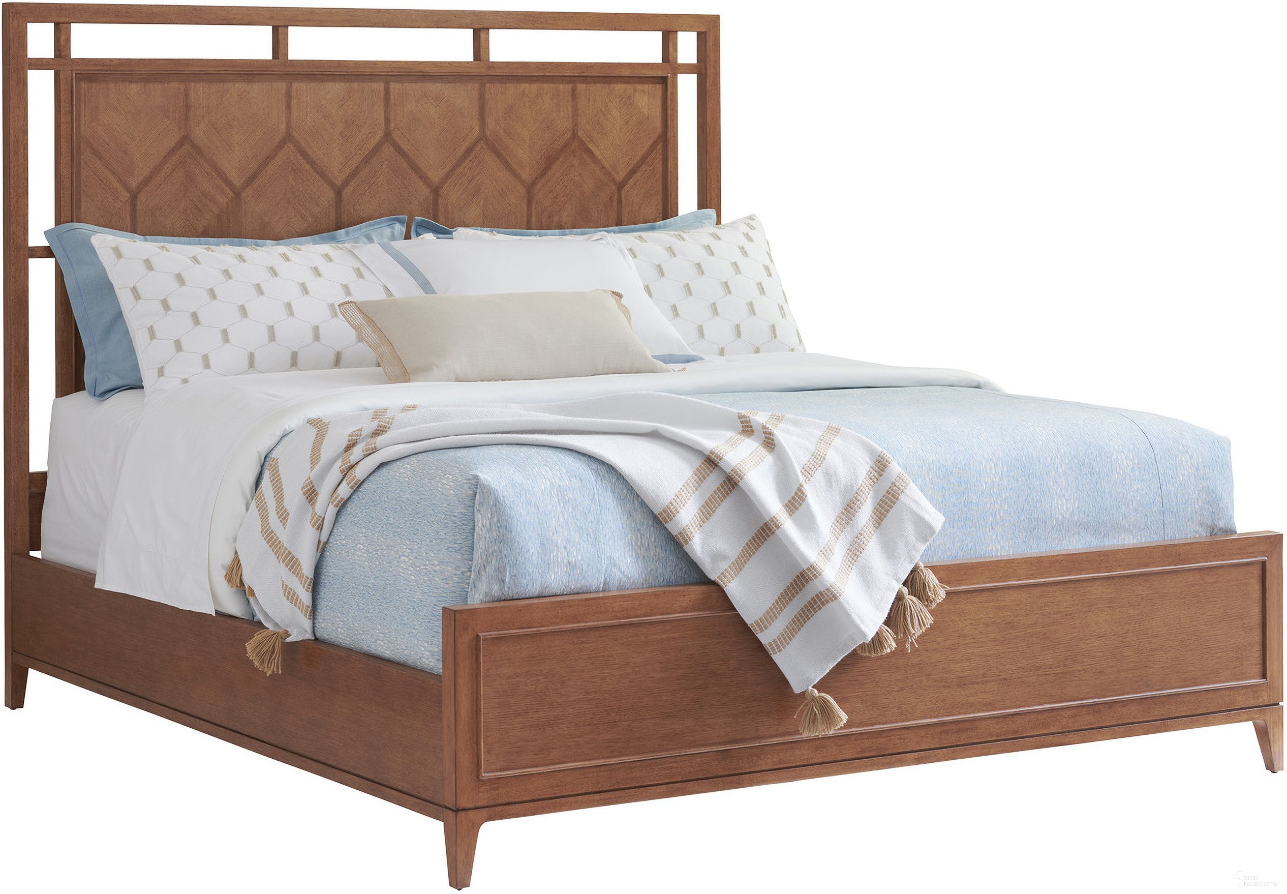Palm Desert Rancho Mirage California King Panel Bed In Sonoran