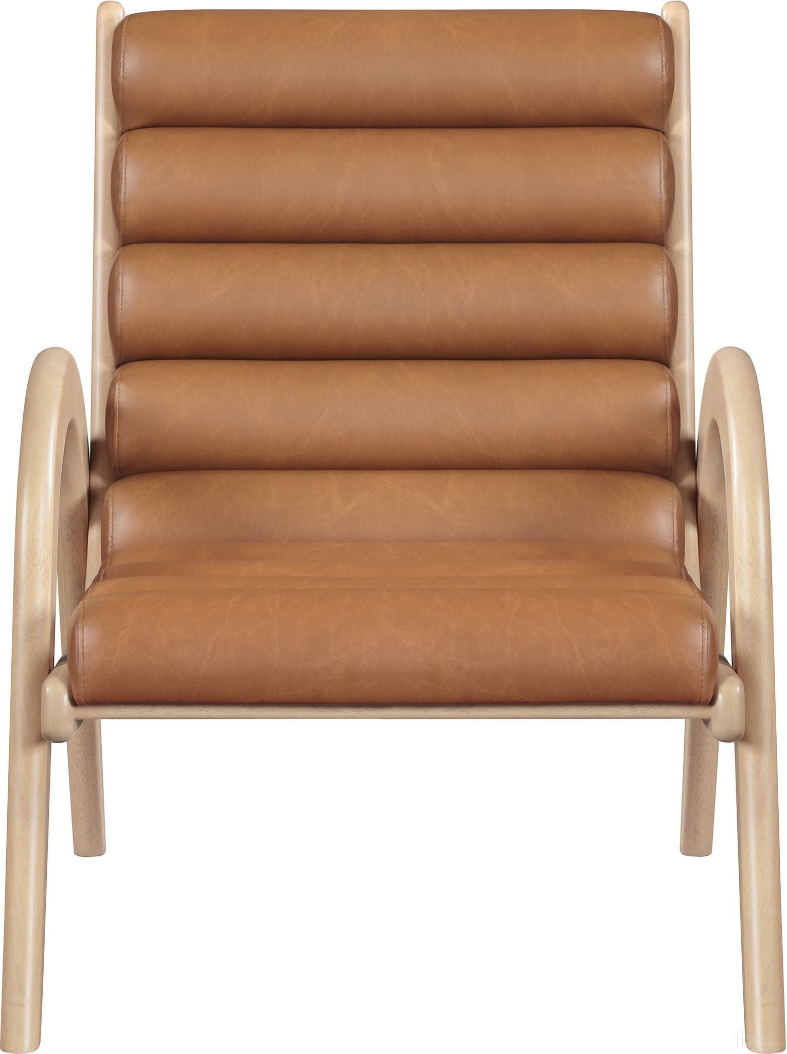 The appearance of Randal Vegan Leather Upholstered Accent Chair In Cognac and Natural designed by Meridian in the modern / contemporary interior design. This cognac and natural piece of furniture was selected by 1StopBedrooms from Randal Collection to add a touch of cosiness and style into your home. Sku: 33056Cognac. Material: Leather.