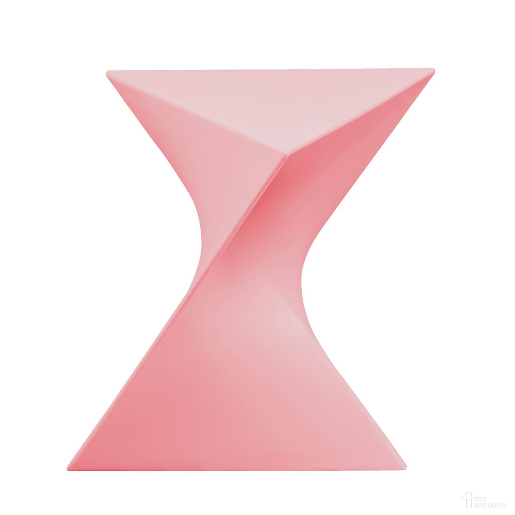 The appearance of Randolph Modern Side Table Set of 2 In Pink designed by LeisureMod in the modern / contemporary interior design. This pink piece of furniture  was selected by 1StopBedrooms from Randolph Collection to add a touch of cosiness and style into your home. Sku: RS17PI2. Material: Plastic.