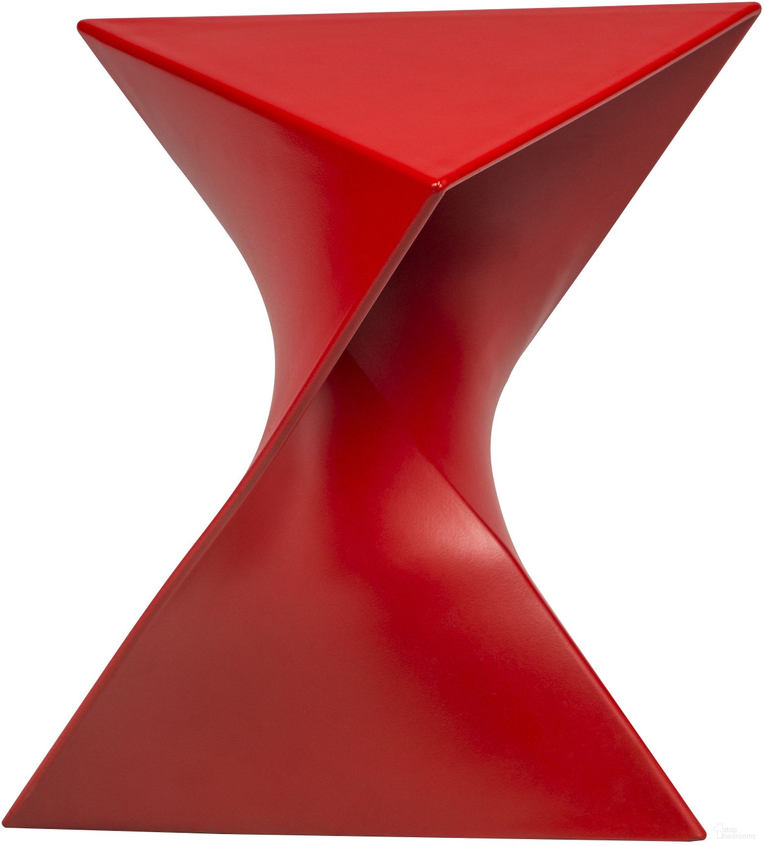 The appearance of Leisormod Randolph Side Table RS17R designed by LeisureMod in the modern / contemporary interior design. This red piece of furniture  was selected by 1StopBedrooms from Randolph Collection to add a touch of cosiness and style into your home. Sku: RS17R. Material: Plastic.